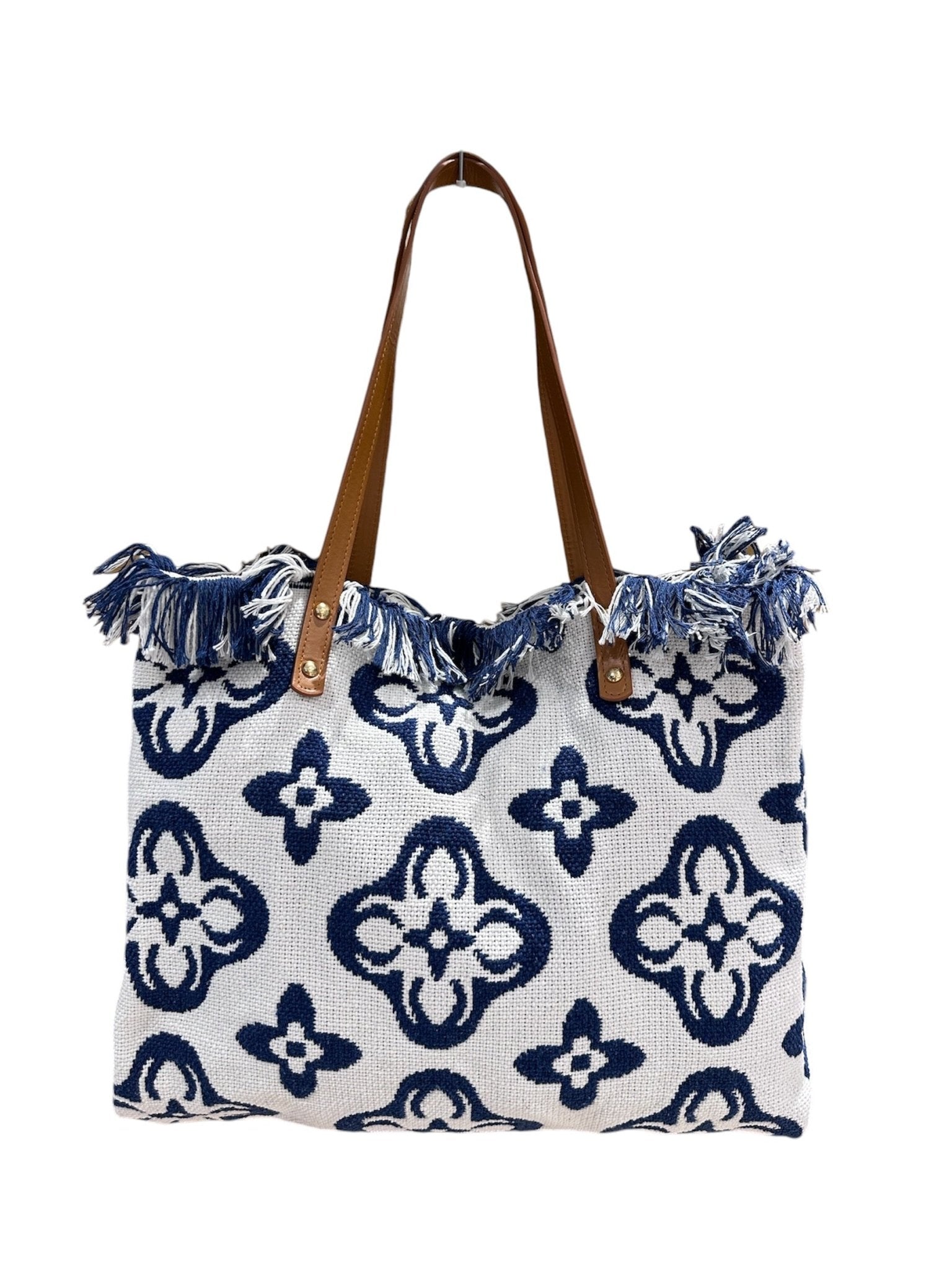 Borsa in Tessuto Fantasia Blu Bikini D'amare