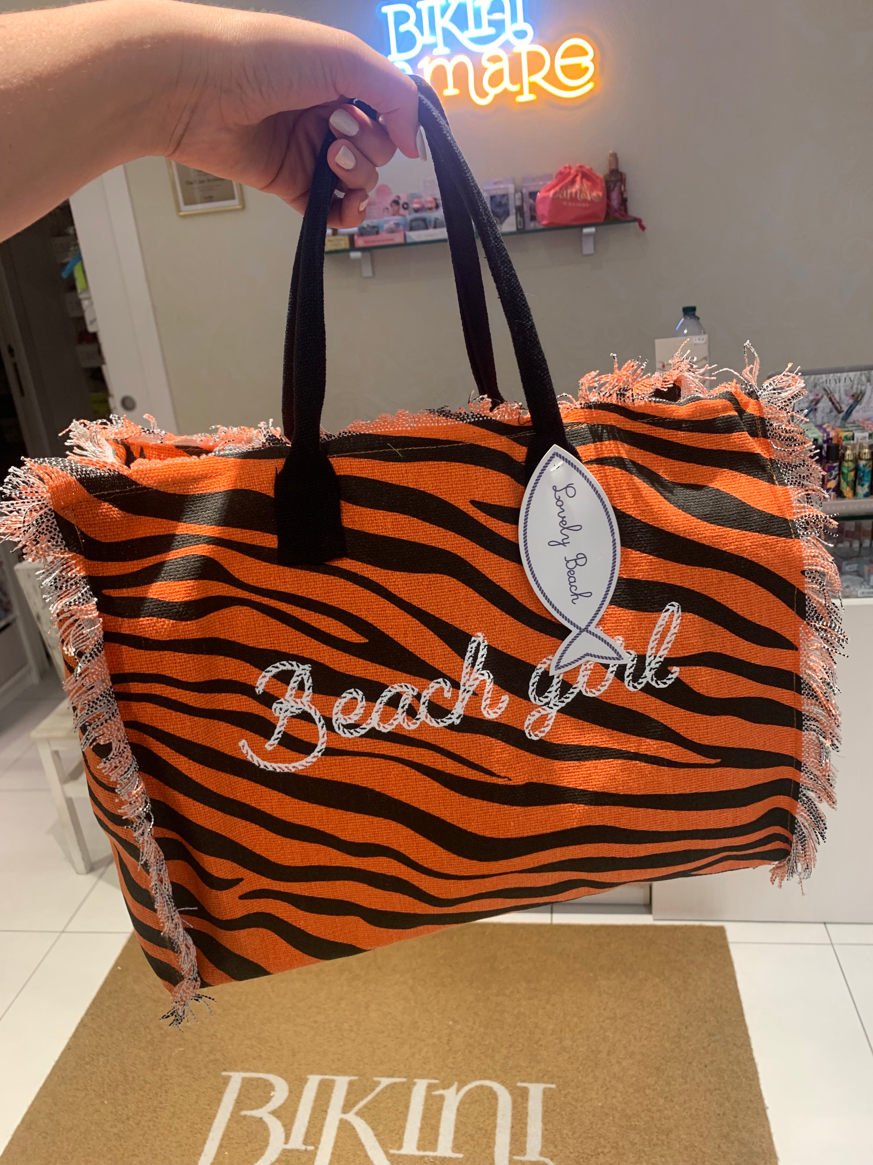 Lovely Beach Borsa Mare Media New Zebra