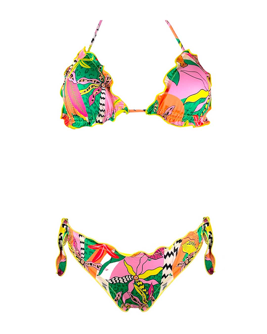 4giveness Bikini Triangolo Free Beach Flower - Bikini D'amare Riccione