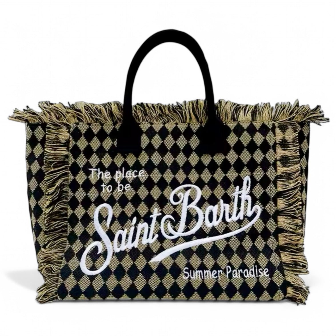 MC2 Saint Barth Borsa Vanity Spalla Fantasia Rombi