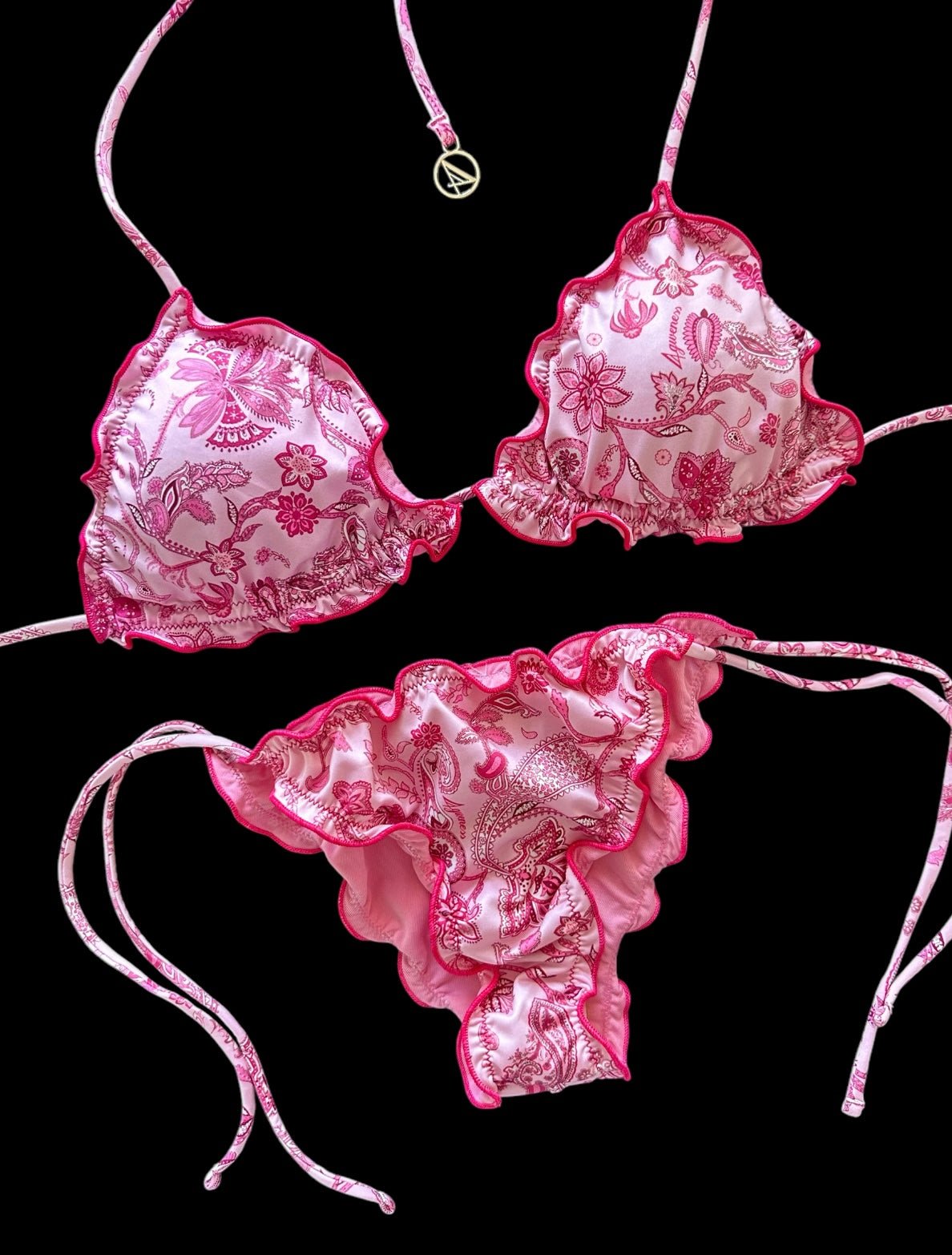 4giveness Bikini Triangolo Antibes Cachemire Rosa 4giveness