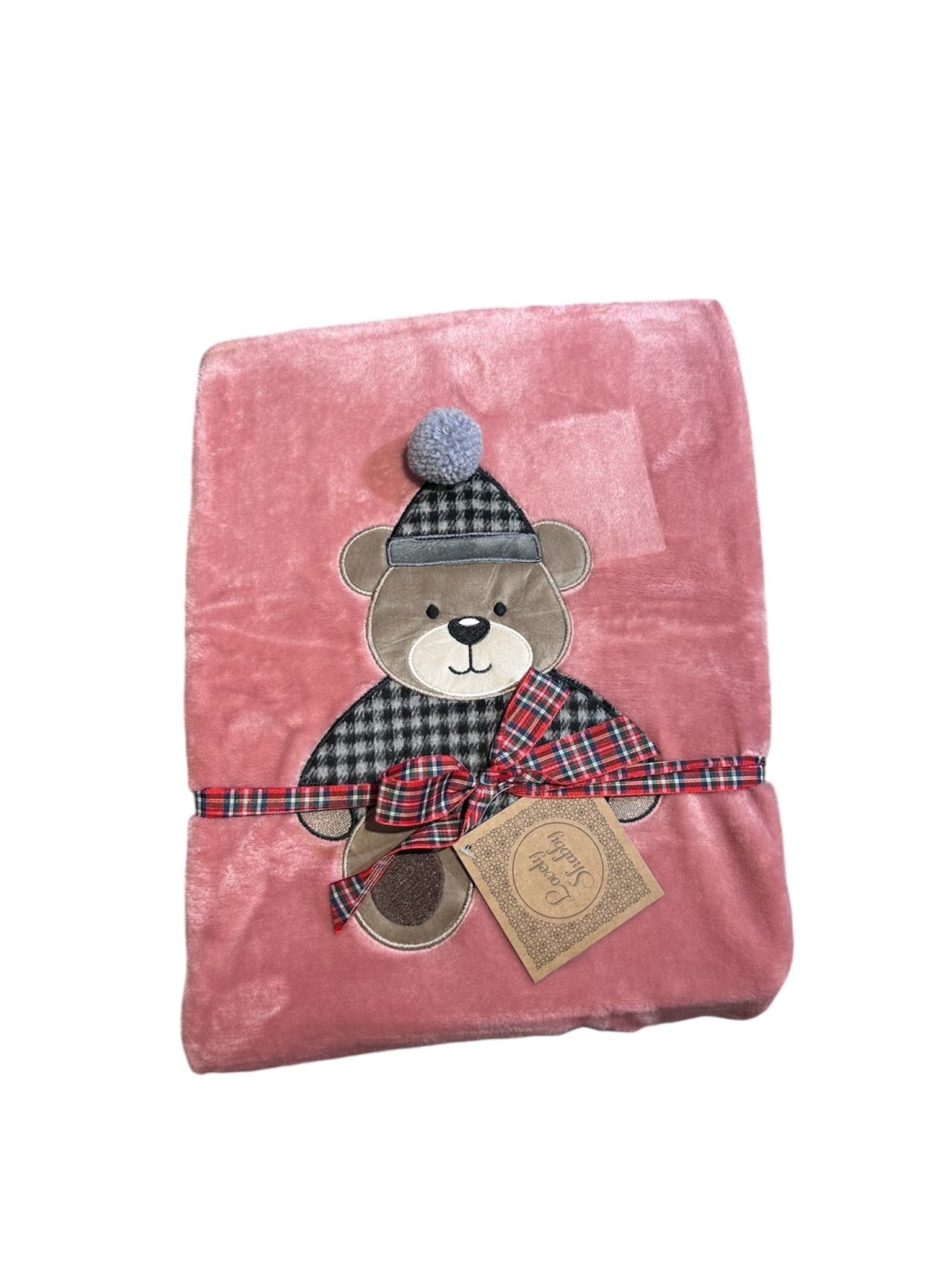 Lovely Shabby Plaid Teddy 130x160 cm Lovely Shabby