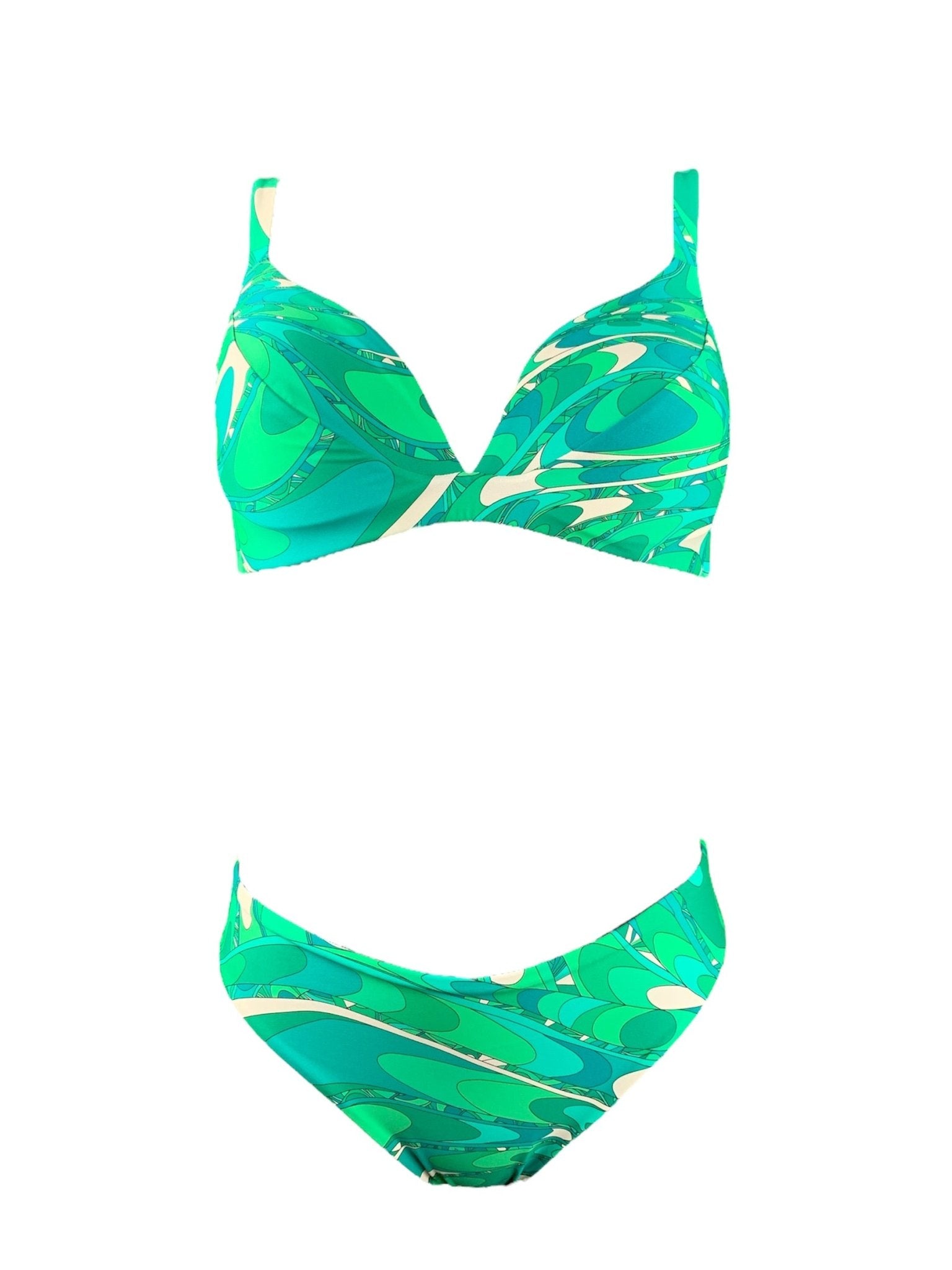 Bikini Ferretto KC Fantasia Pucci Verde Coals Beach