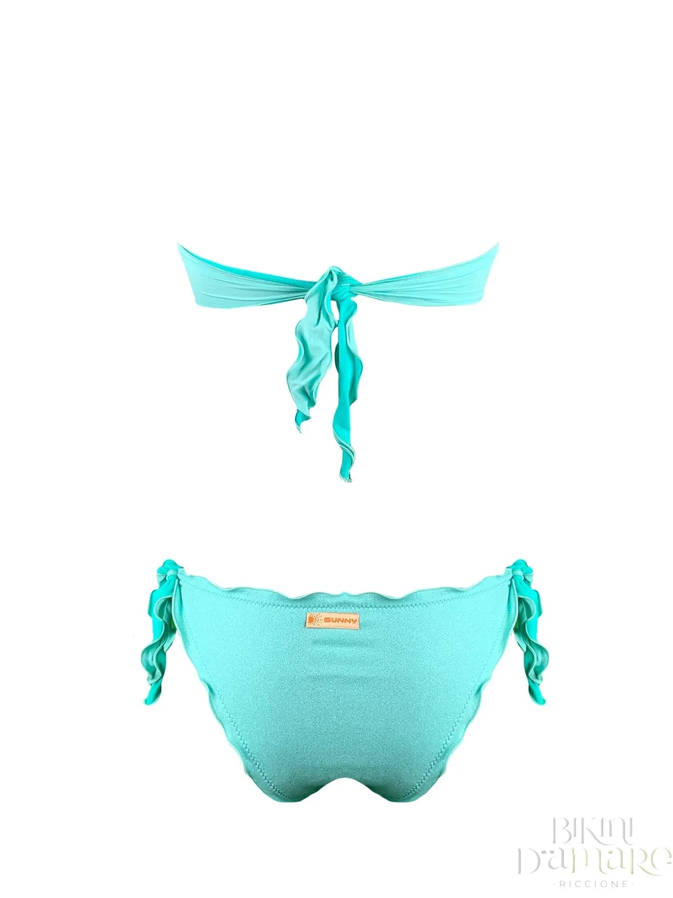 Bikini Fascia Paillettes Slip Polvere Di Stelle Acqua - Bikini D'amare Riccione