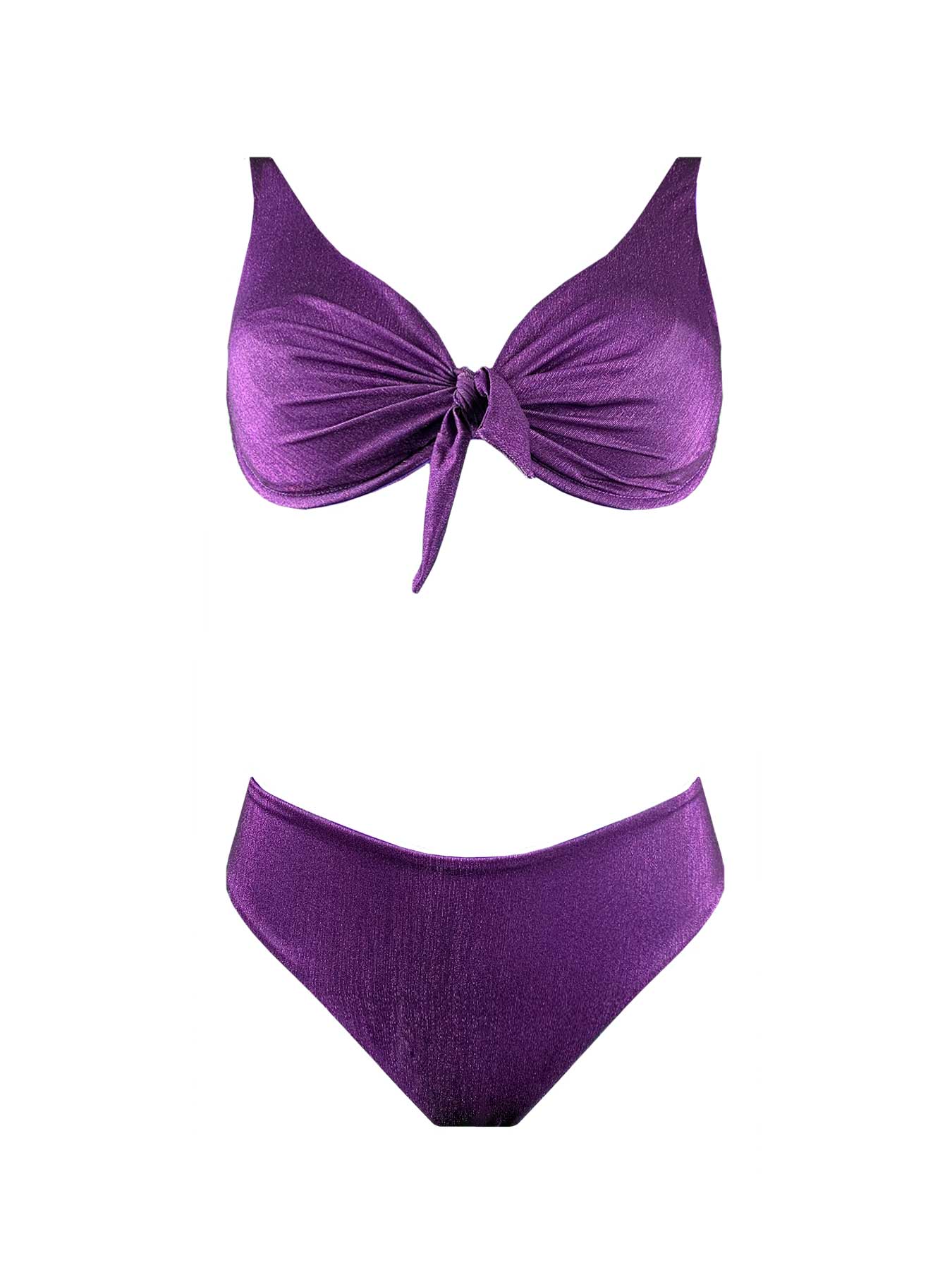 Bikini Ferretto KC Violetto Lurex Contatti