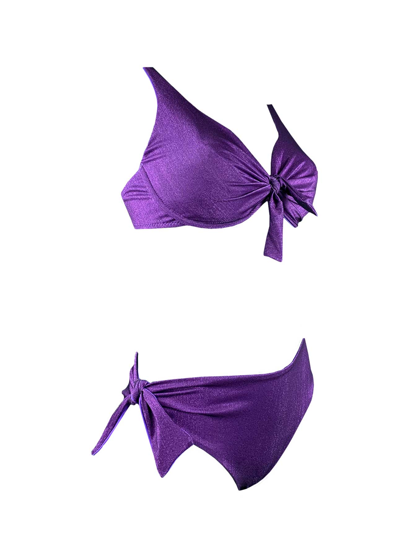 Bikini Ferretto KC Violetto Lurex Contatti