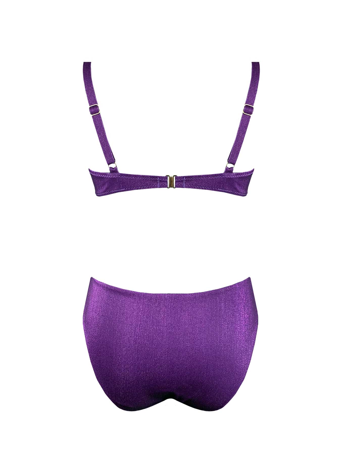 Bikini Ferretto KC Violetto Lurex Contatti