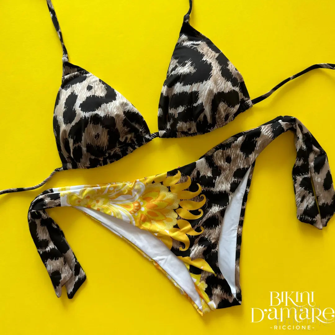 Bikini Triangolo Animalier Summer 2Bekini - Bikini D'amare Riccione