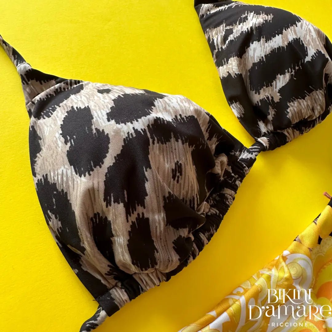 Bikini Triangolo Animalier Summer 2Bekini - Bikini D'amare Riccione