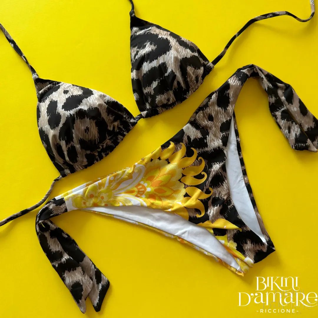 Bikini Triangolo Animalier Summer 2Bekini - Bikini D'amare Riccione