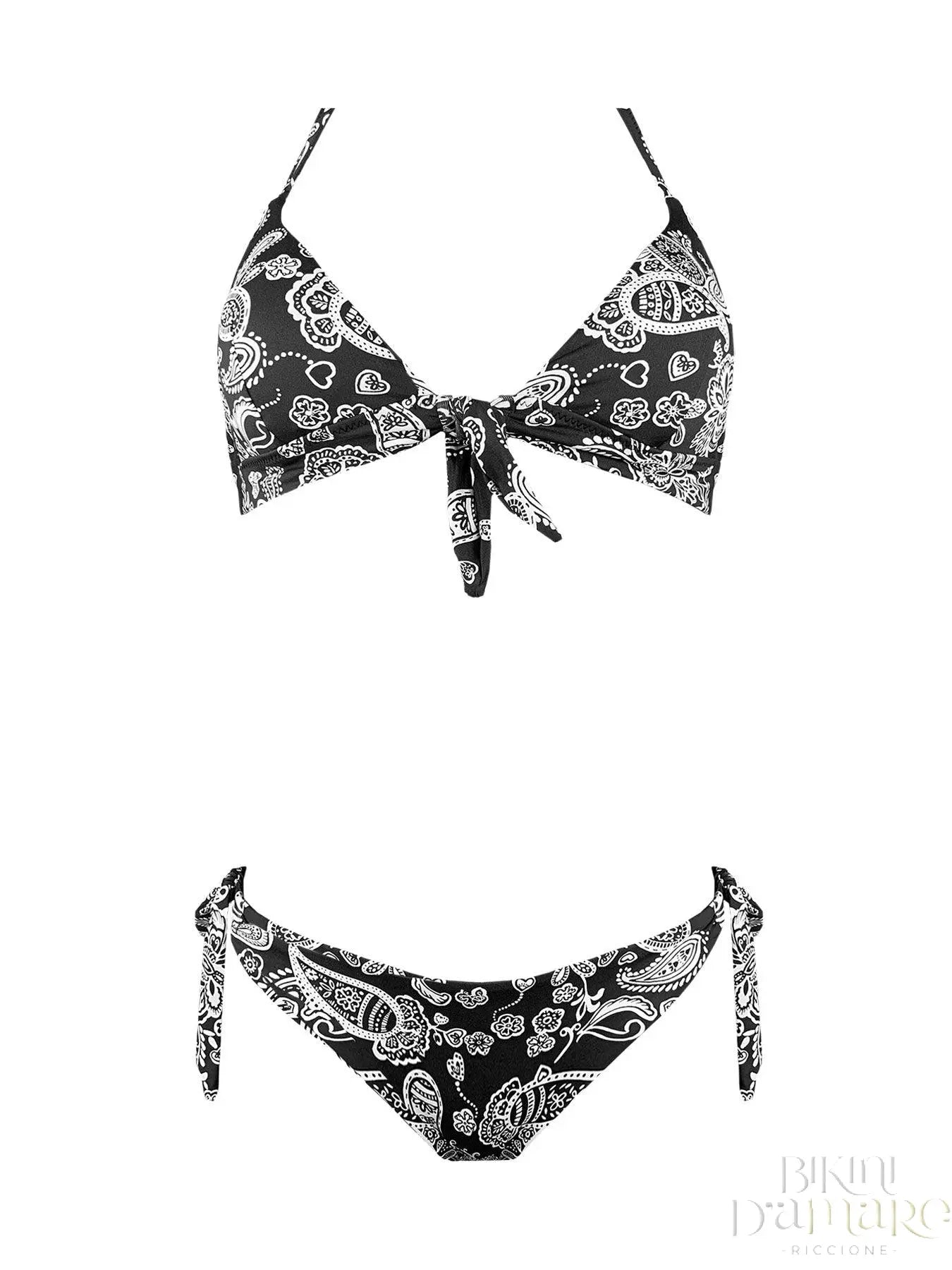 Bikini Triangolo Fantasia Bandana - Bikini D'amare Riccione