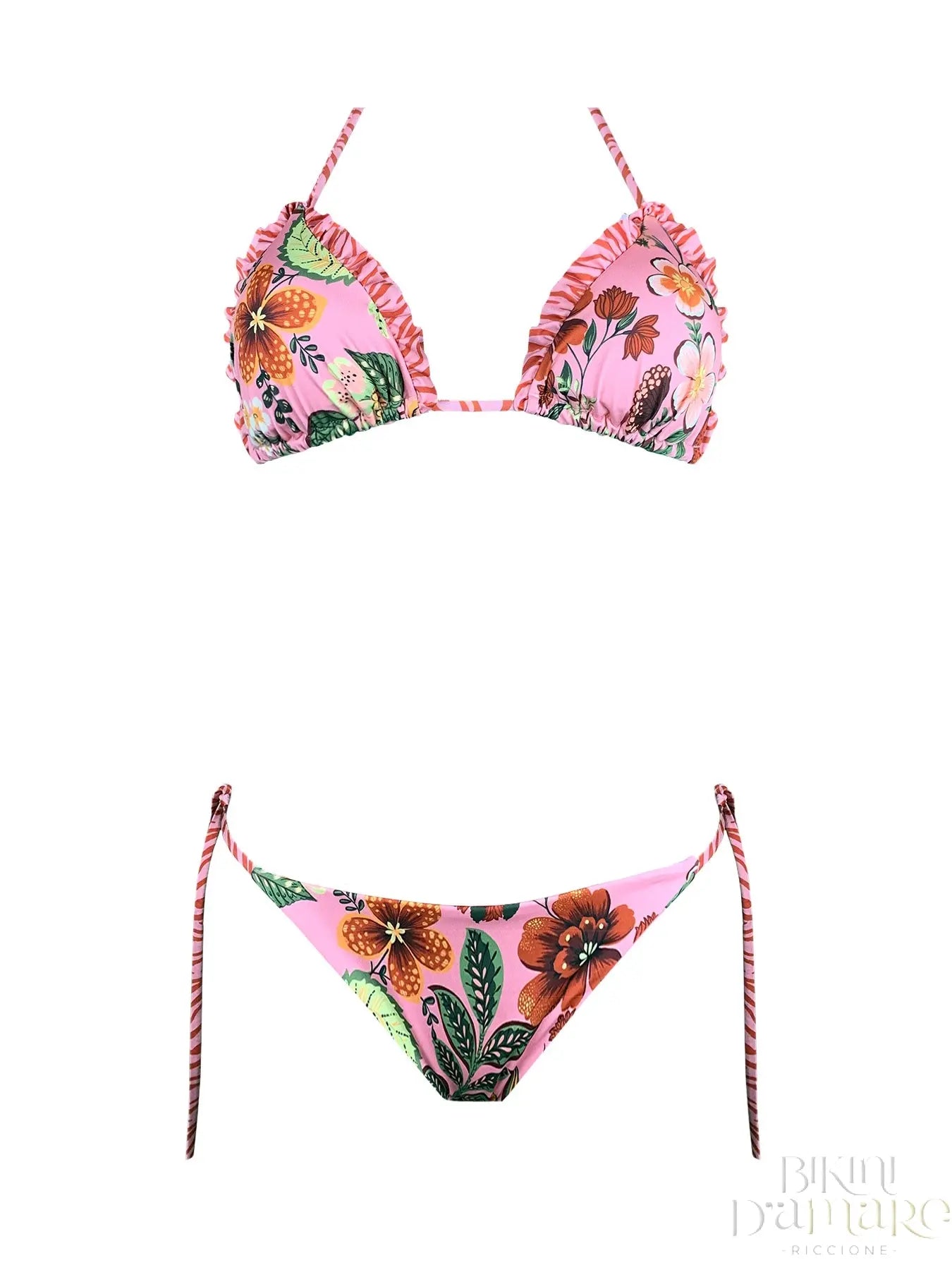 Bikini Triangolo Maluma Rosa Genius - Bikini D'amare Riccione