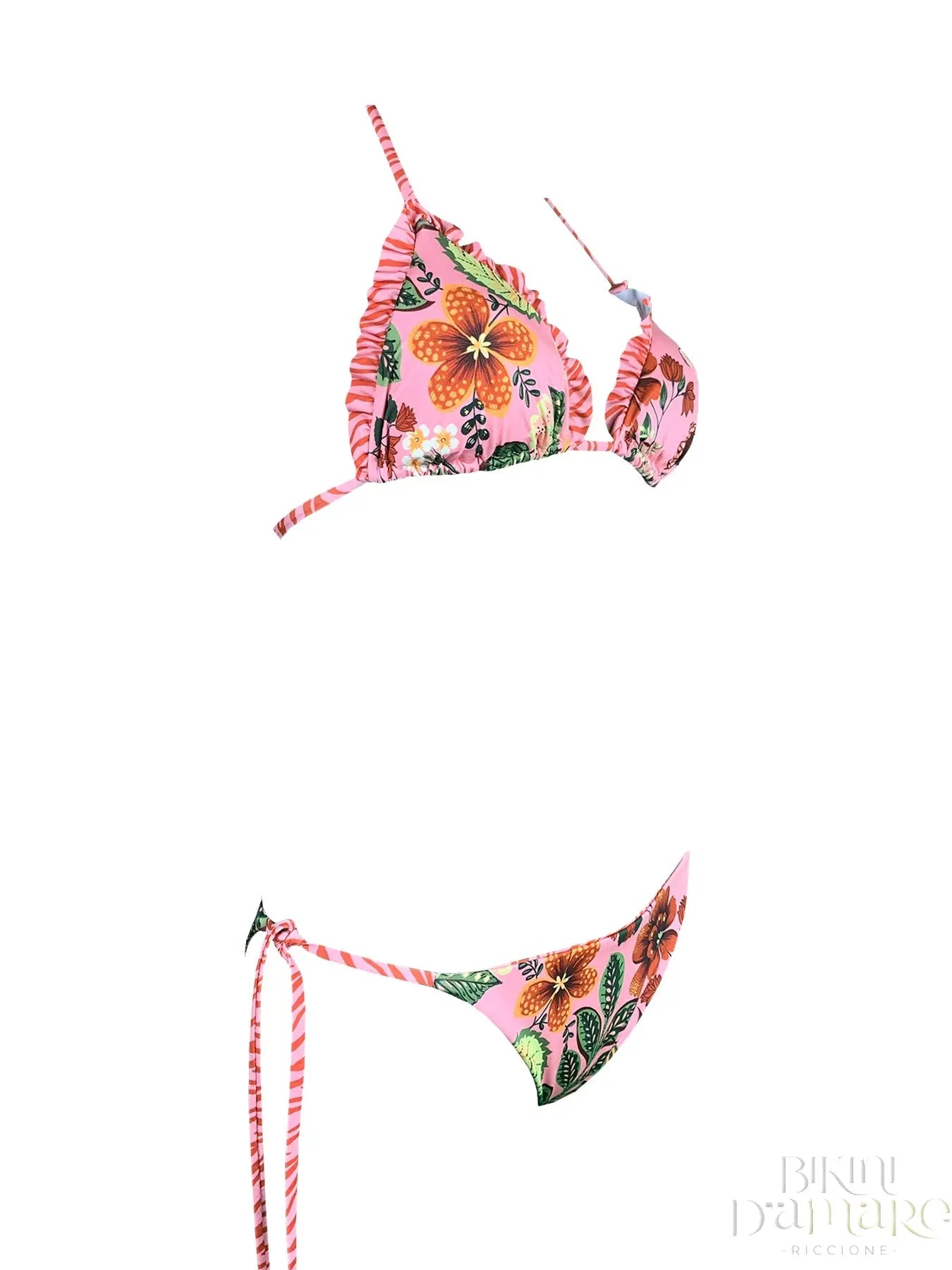 Bikini Triangolo Maluma Rosa Genius - Bikini D'amare Riccione