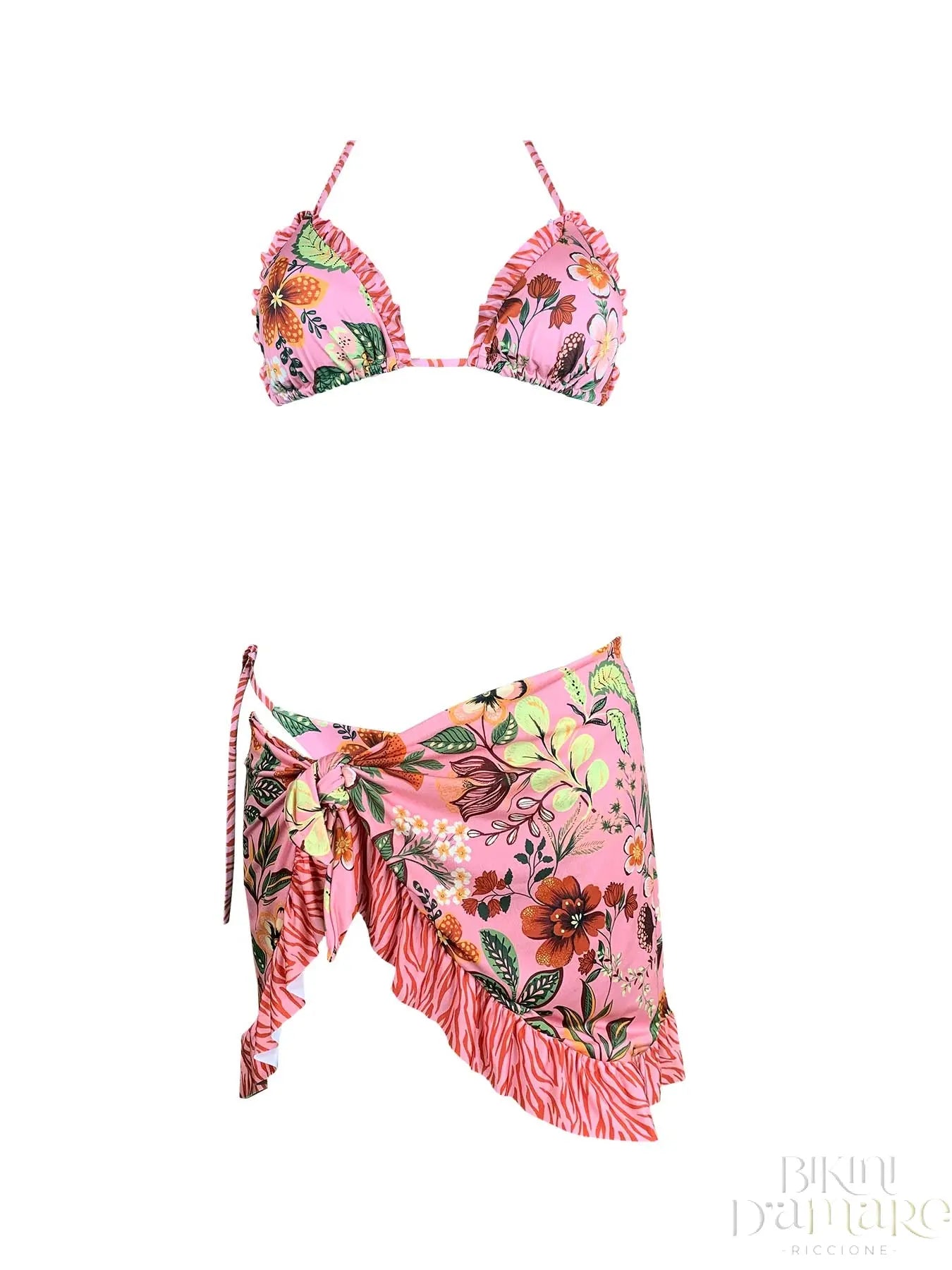 Bikini Triangolo Maluma Rosa Genius - Bikini D'amare Riccione