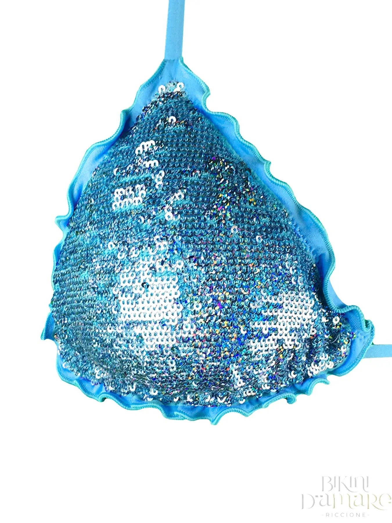 Bikini Triangolo Paillettes Prillo - Bikini D'amare Riccione