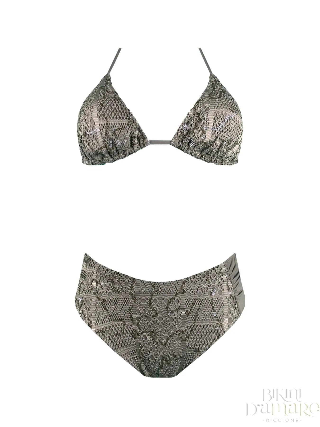 Bikini Triangolo Sharm Paillettes 2Bekini - Bikini D'amare Riccione