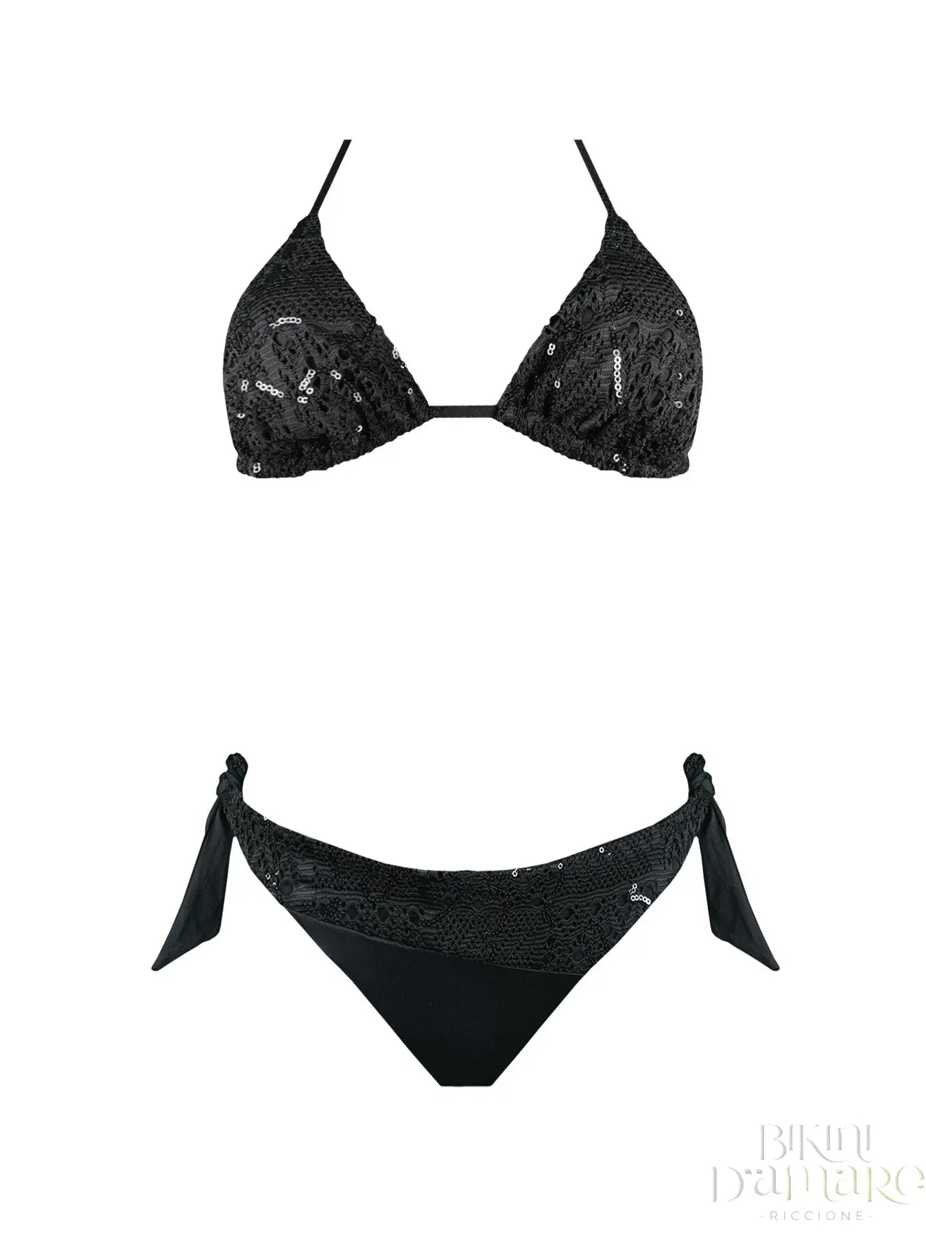 Bikini Triangolo Sharm Paillettes 2Bekini - Bikini D'amare Riccione