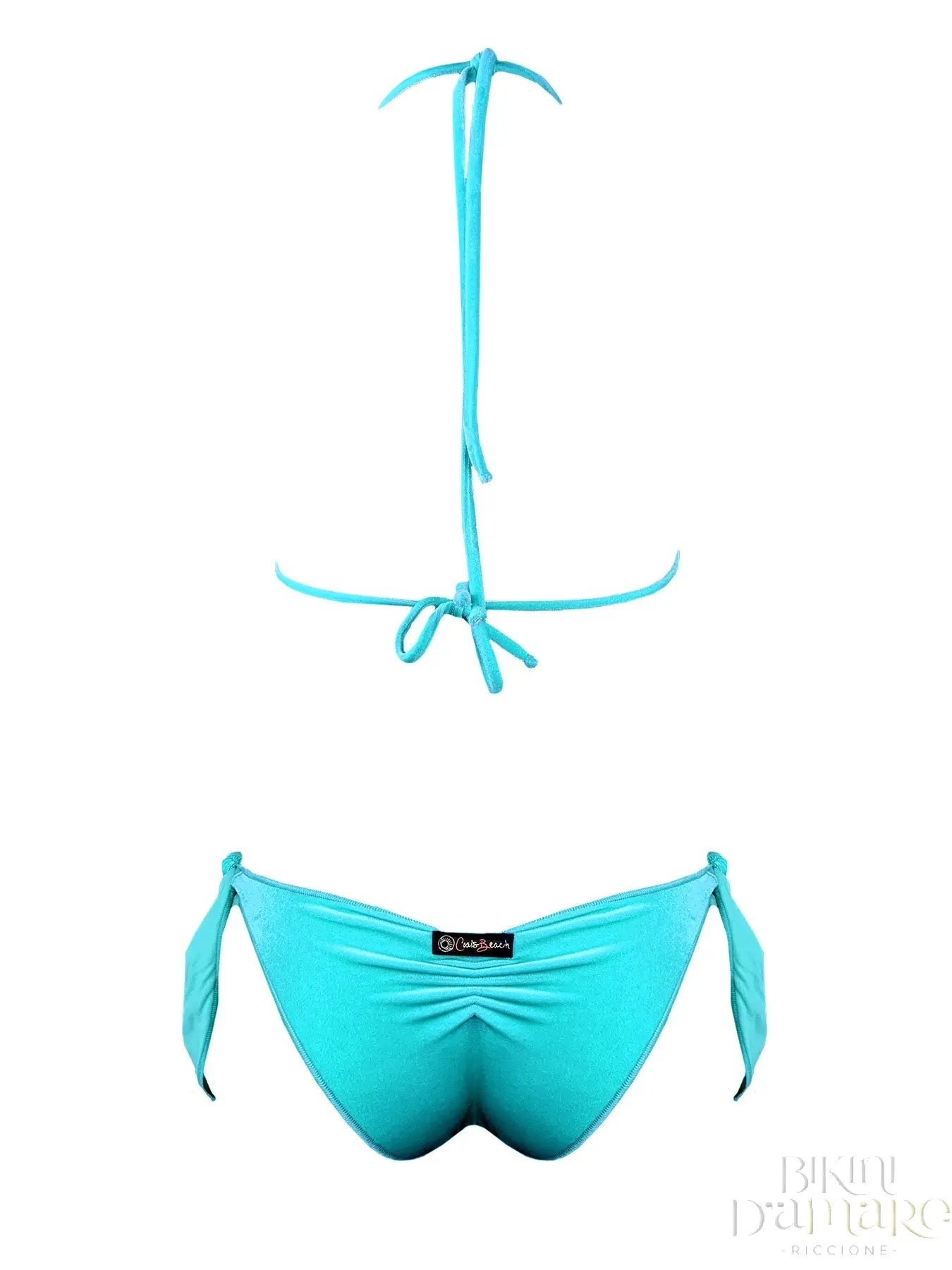 Bikini Triangolo Velluto Pastello - Bikini D'amare Riccione