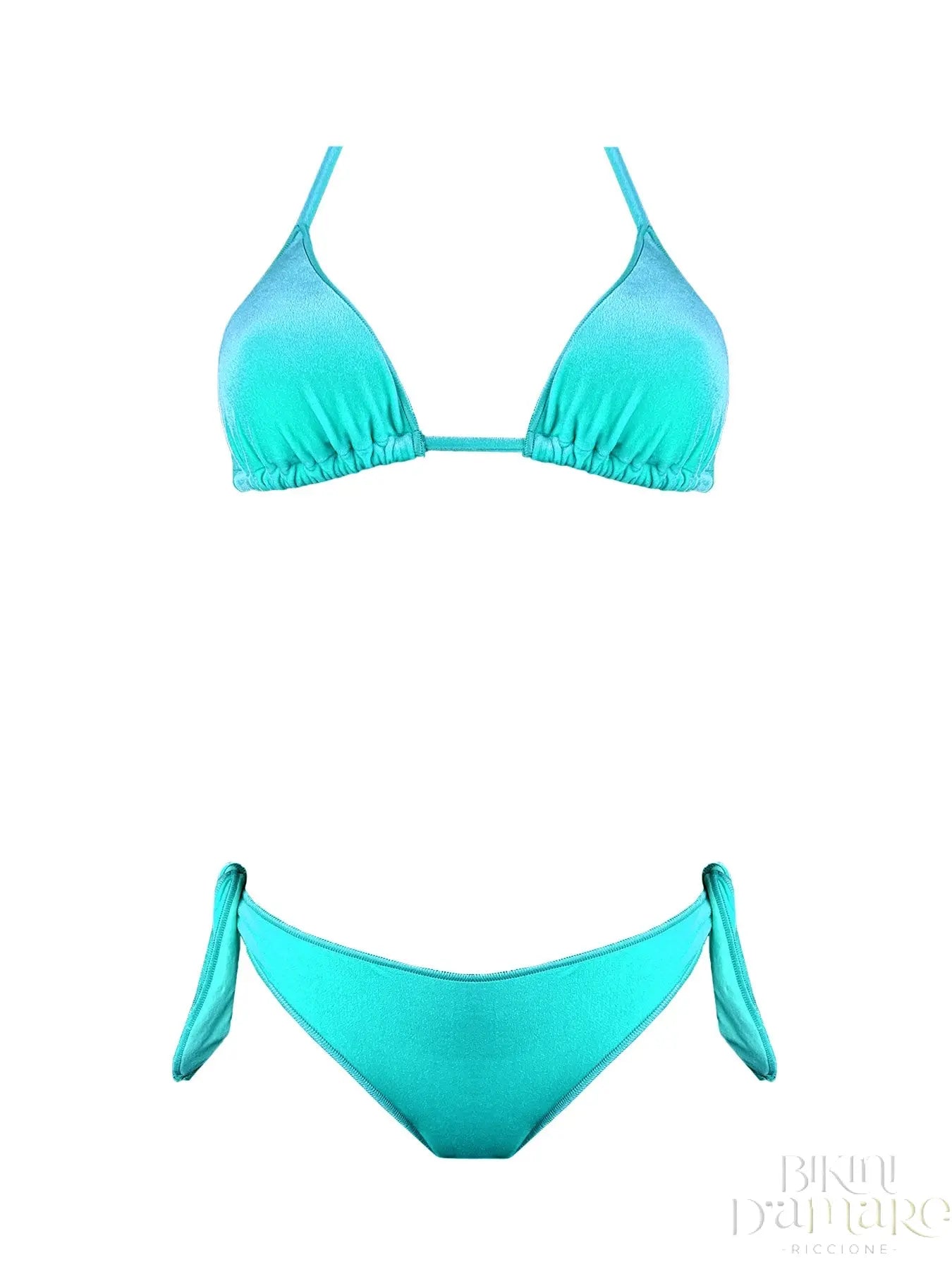 Bikini Triangolo Velluto Pastello - Bikini D'amare Riccione