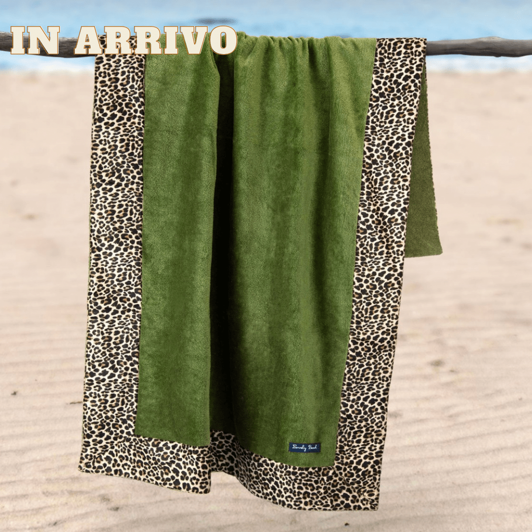 Lovely Beach Telo Mare Okoa Animalier - Scegli il Colore