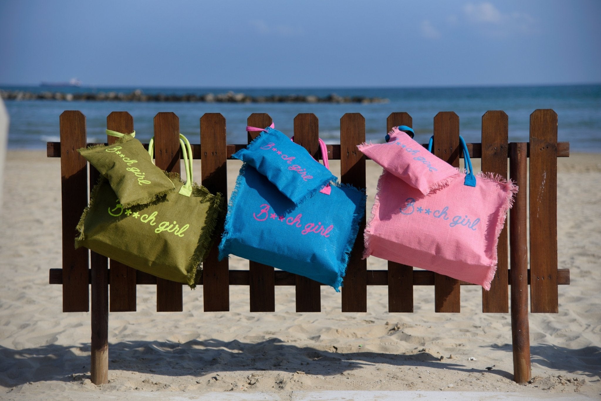 Lovely Beach Pochette B**ch Girl Juta Lovely Beach