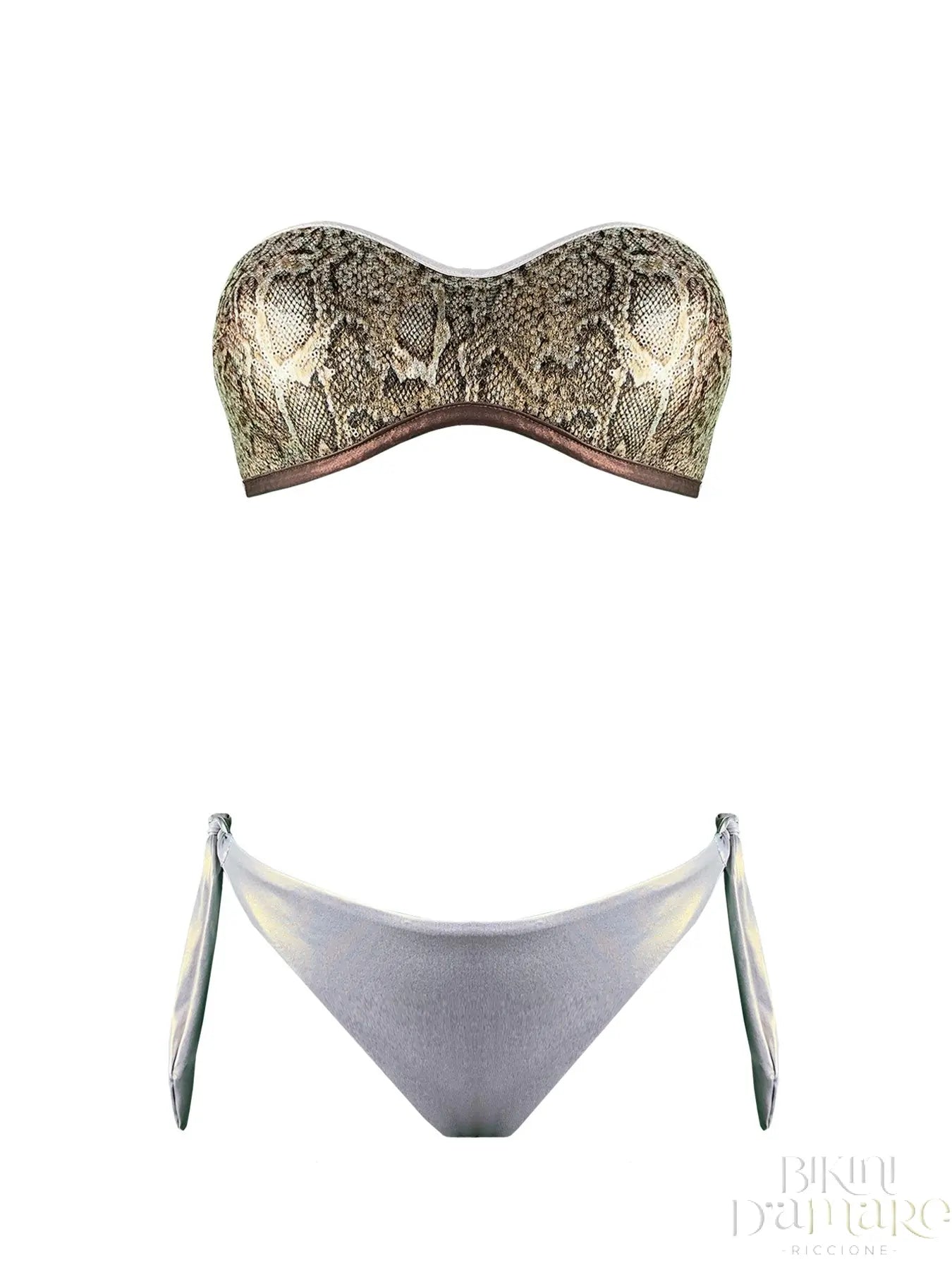 Bikini Balconcino Snake Paillettes Genius - Bikini D'amare Riccione