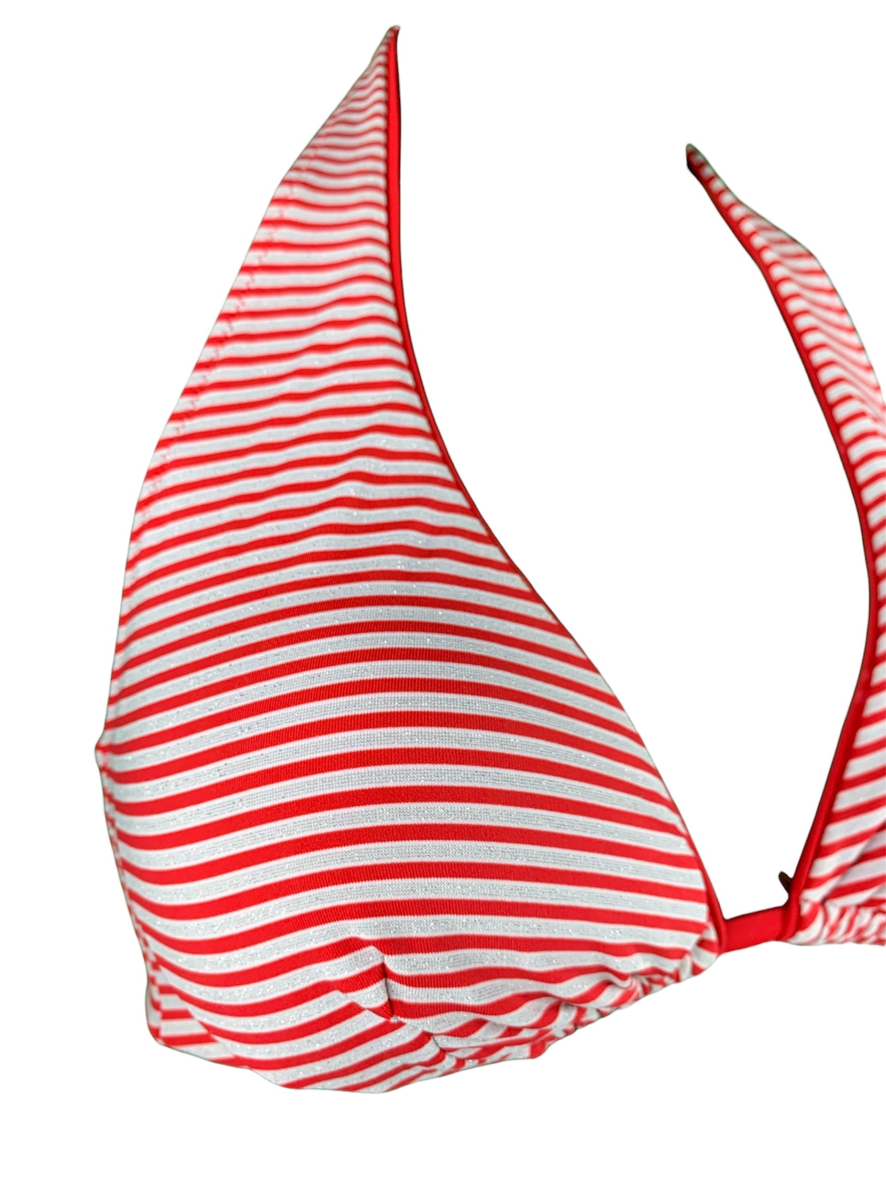 Marette Bikini Triangolone Righe Marette Beachwear