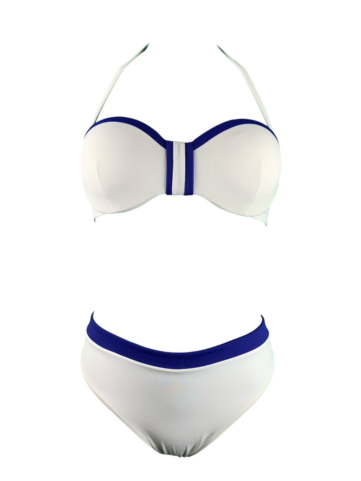 Bikini Balconcino Bicolore Marette Beachwear