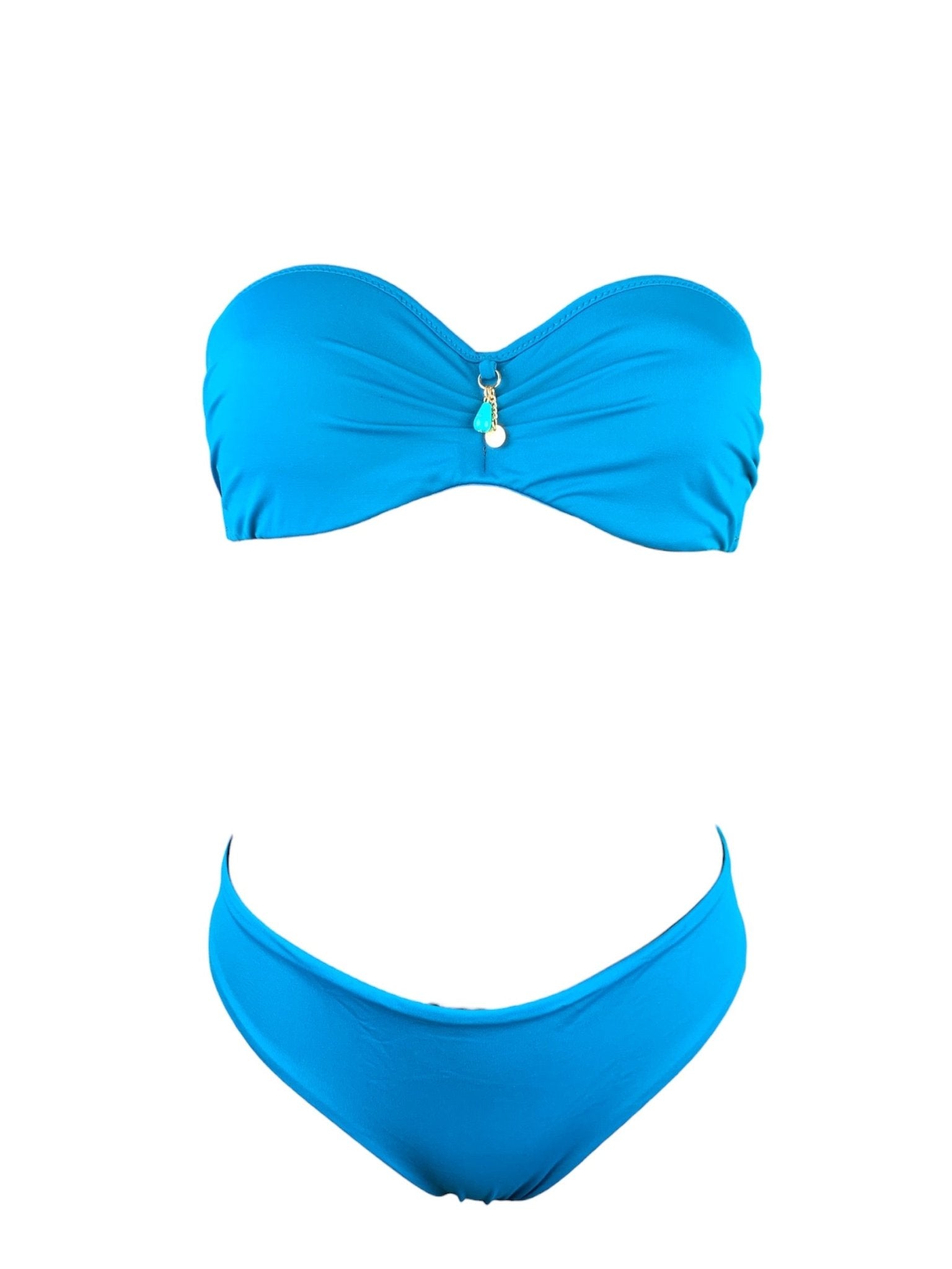 Marette Bikini Balconcino Blu’ Tropico Marette Beachwear