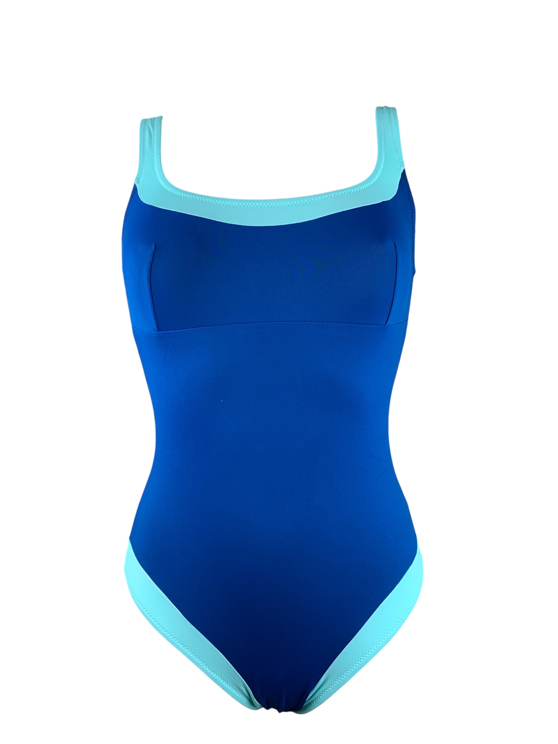 Costume Intero Olimpionico Bicolore Marette Beachwear