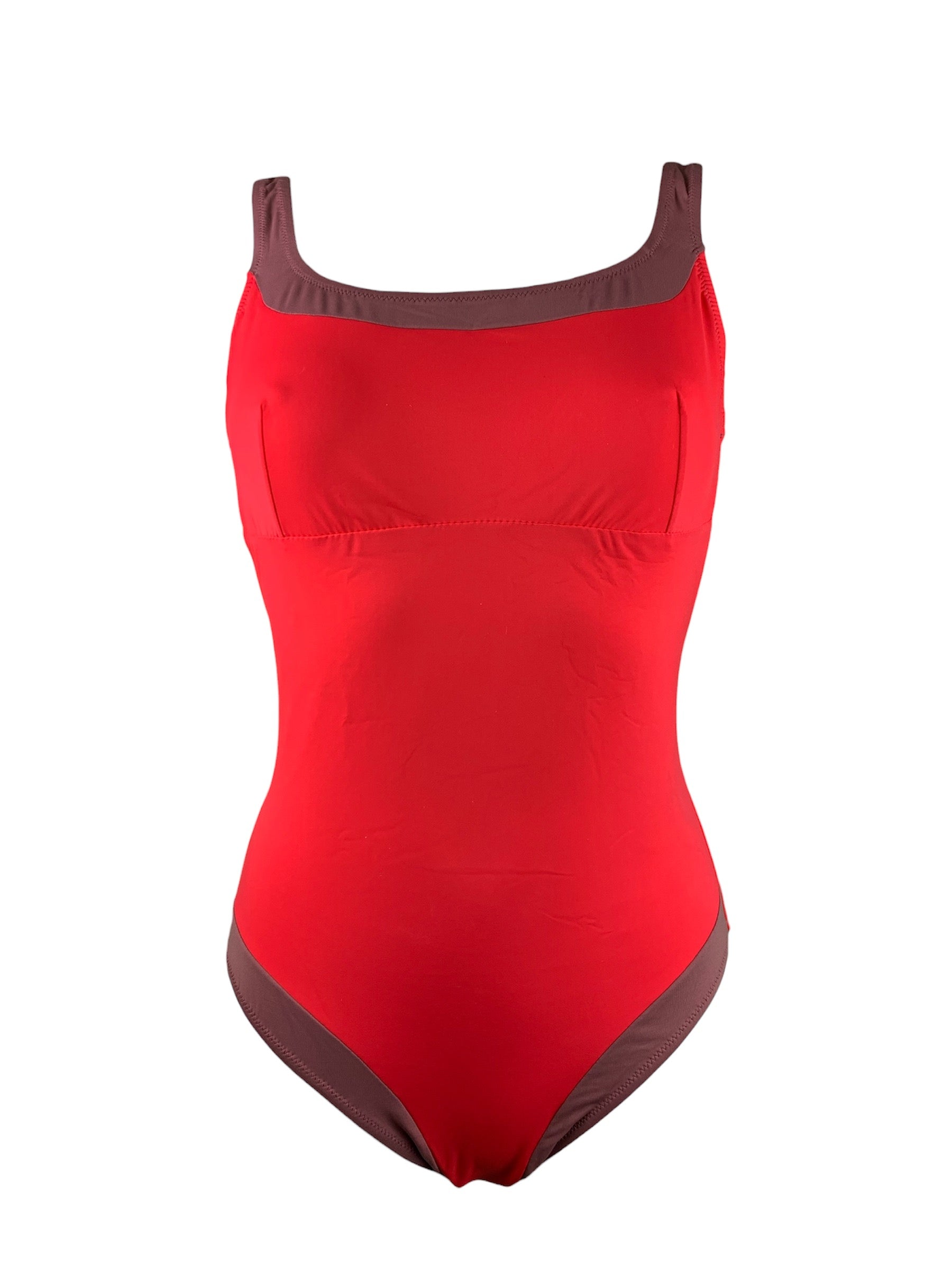 Costume Intero Olimpionico Bicolore Marette Beachwear