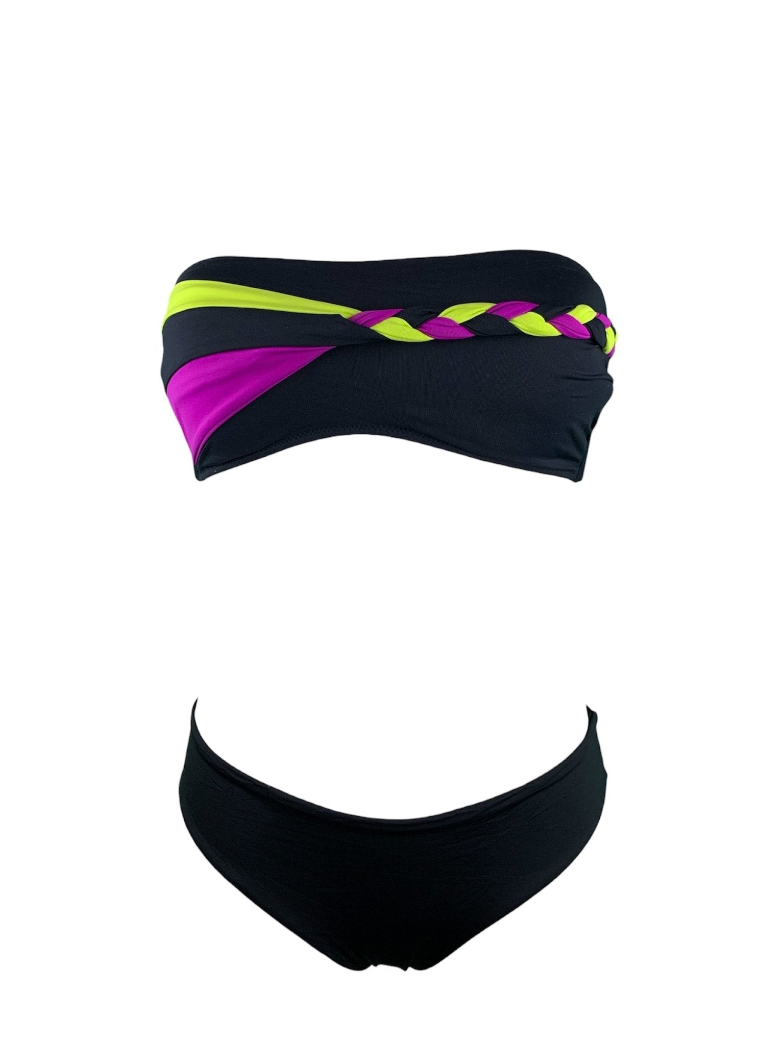 Marette Bikini Fascia Treccia Coals Beach