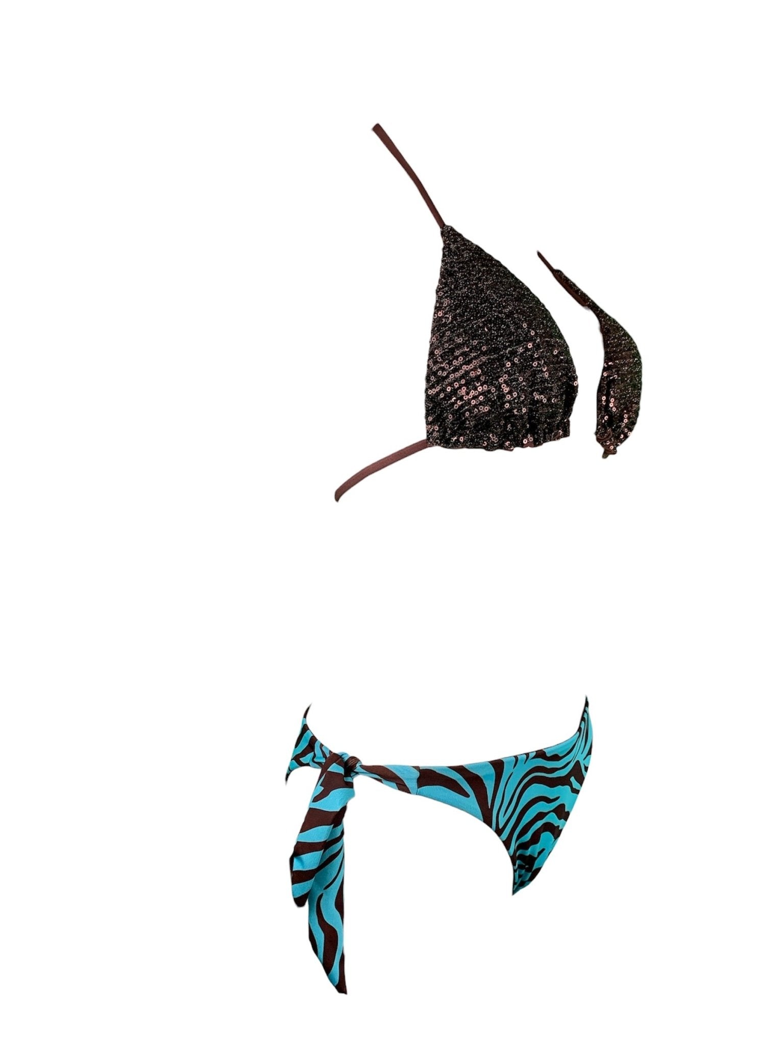 Genius Bikini Triangolo Paillettes Kenia