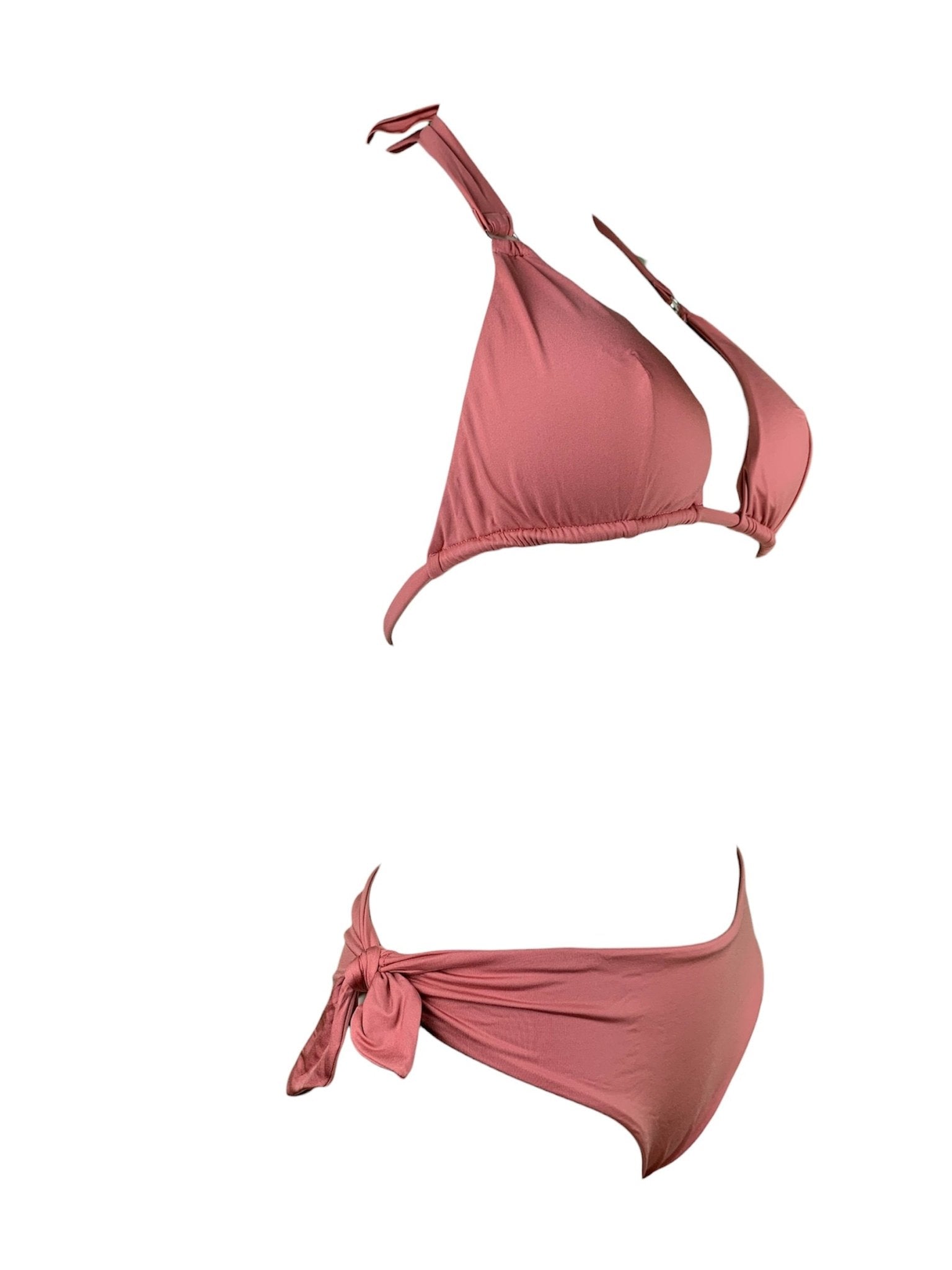 Marette Bikini Triangolo Anello Rosa