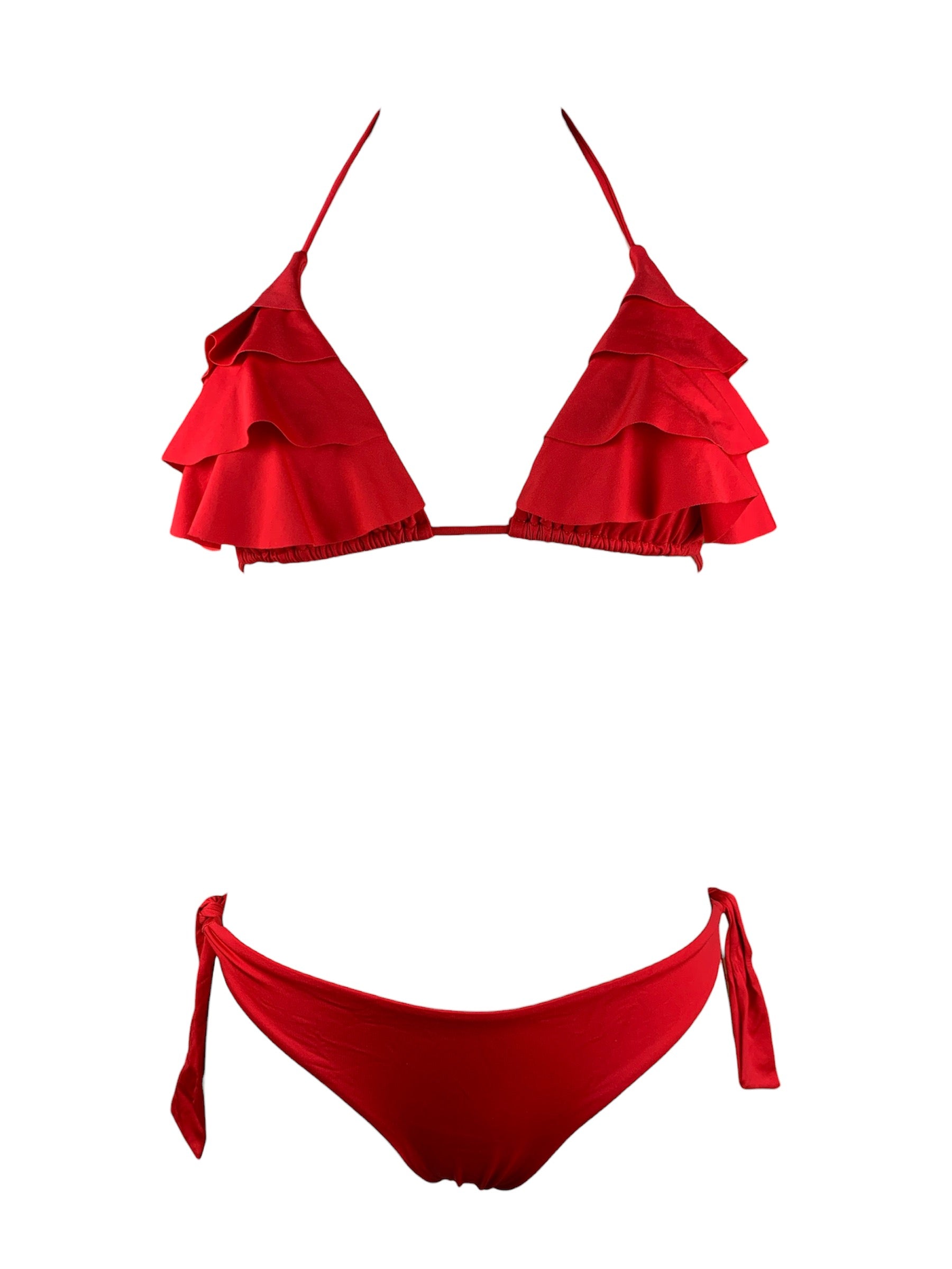 Marette Bikini Triangolo Balze Marette Beachwear