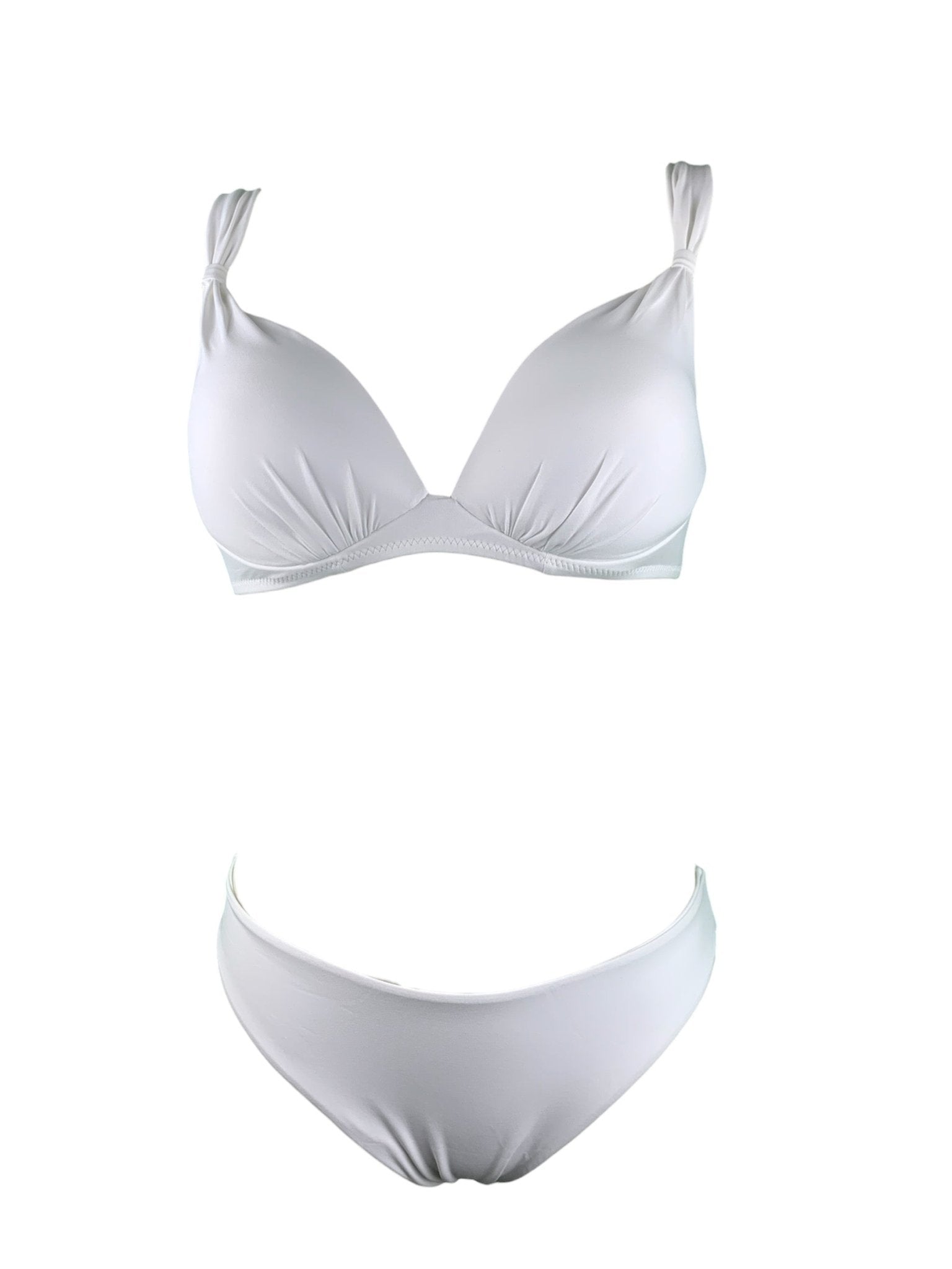 Bikini Push Up Clara Bianco Contatti Beachwear