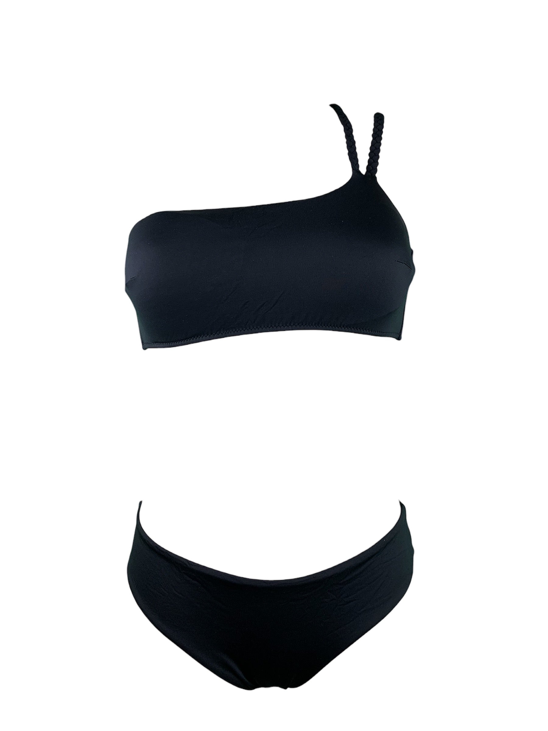 Marette Bikini Monospalla Treccia Marette Beachwear