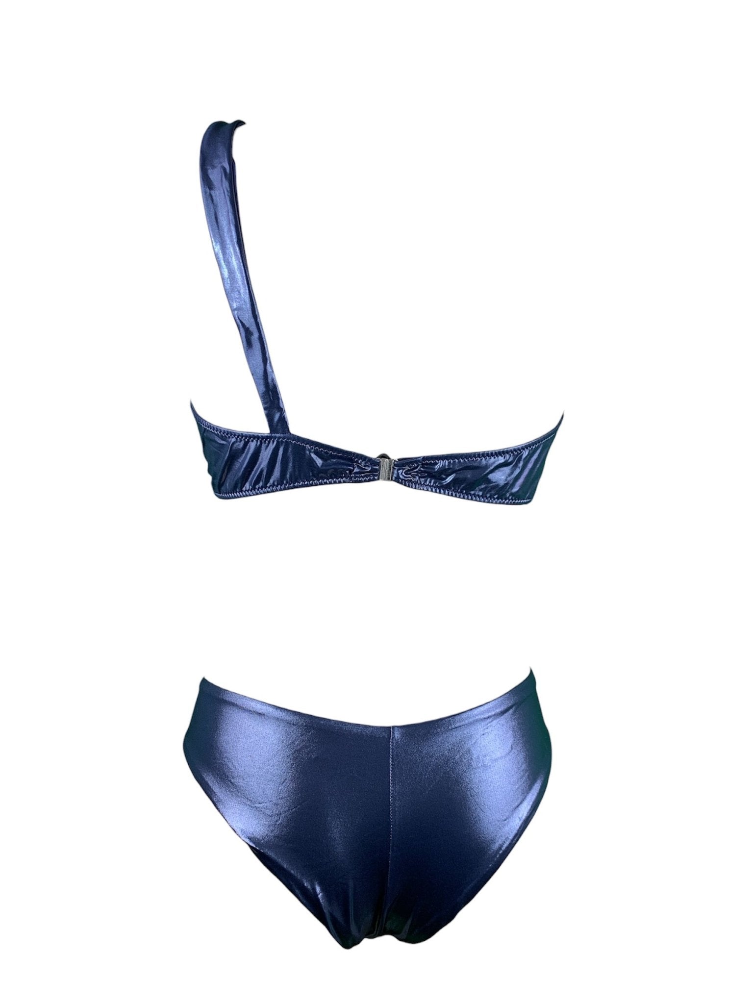 Marette Bikini Monospalla Accessorio Spalmato Marette Beachwear