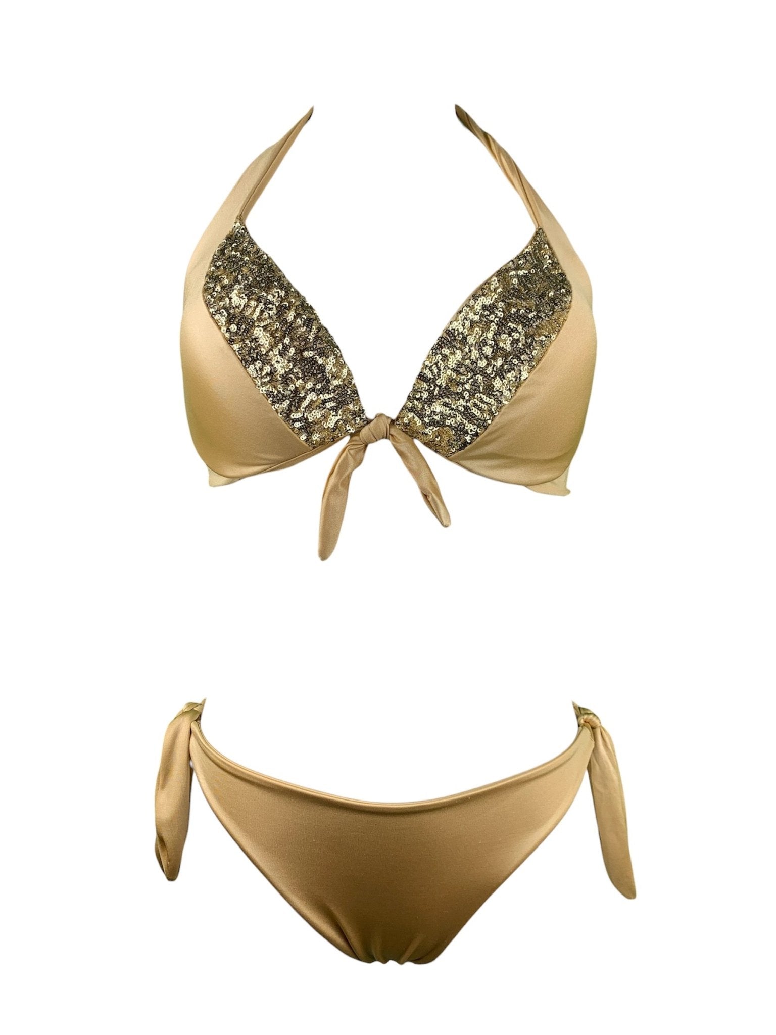 Coals Beach Bikini Ferretto KC Paillettes Militare Coals Beach