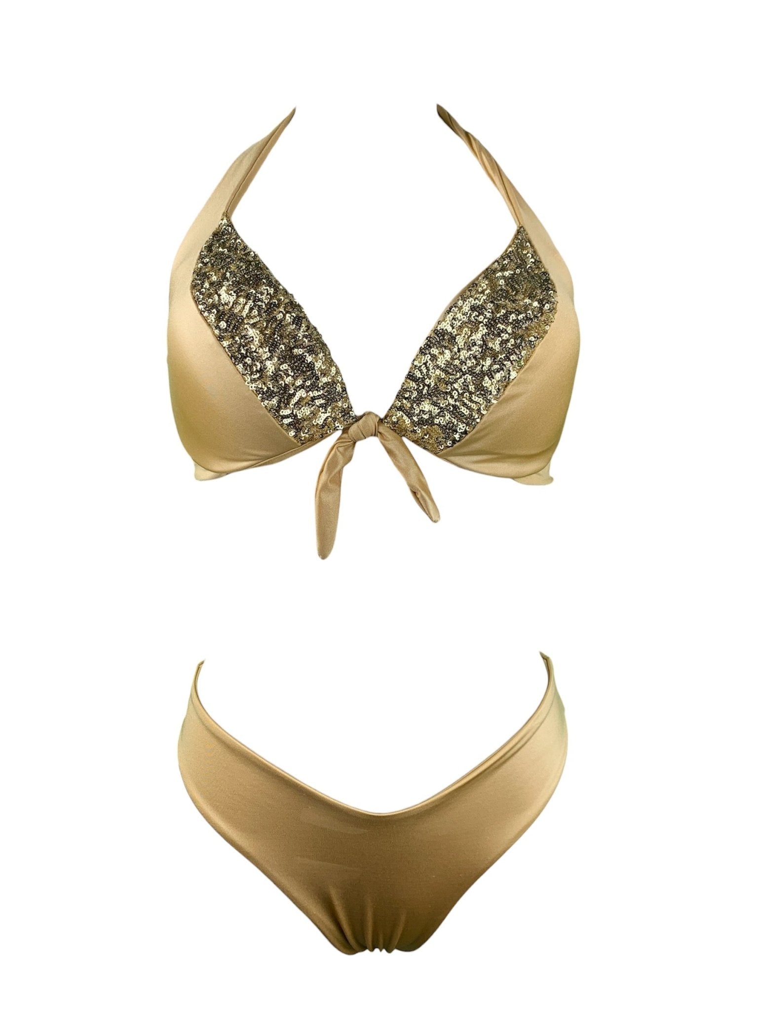 Coals Beach Bikini Ferretto KC Paillettes Militare Coals Beach