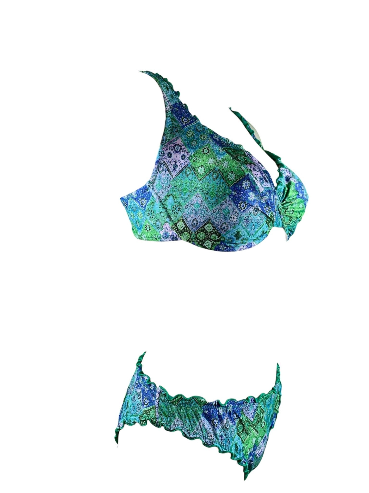 Bikini Ferretto KD patchwork Contatti Beachwear