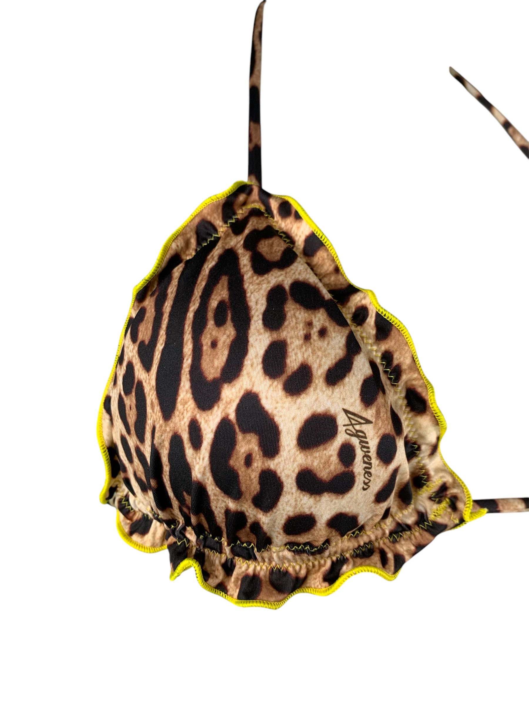 4giveness Bikini Triangolo Free Beach Leopard 4giveness