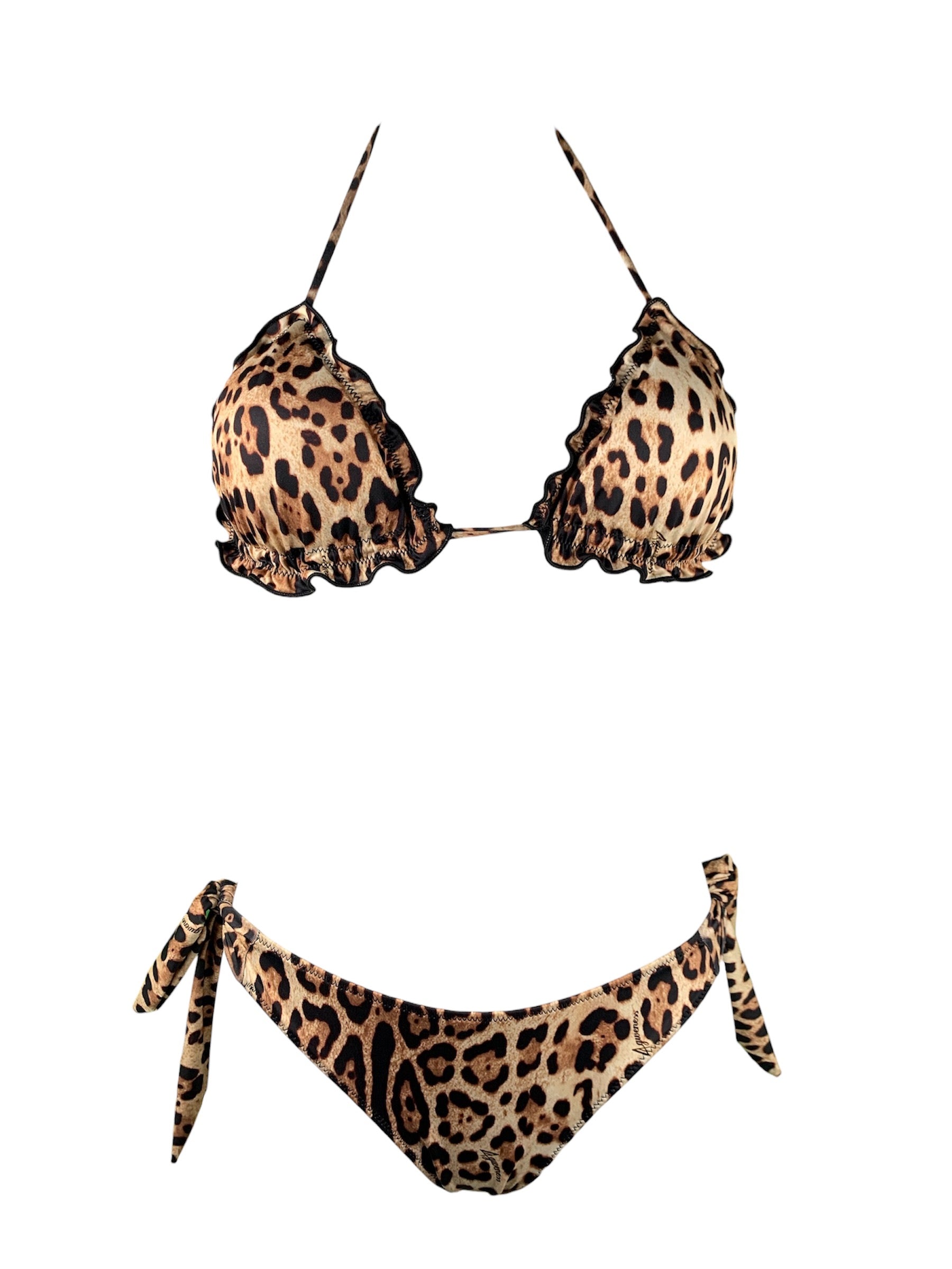 4giveness Bikini Triangolo Real  Leopard 4giveness