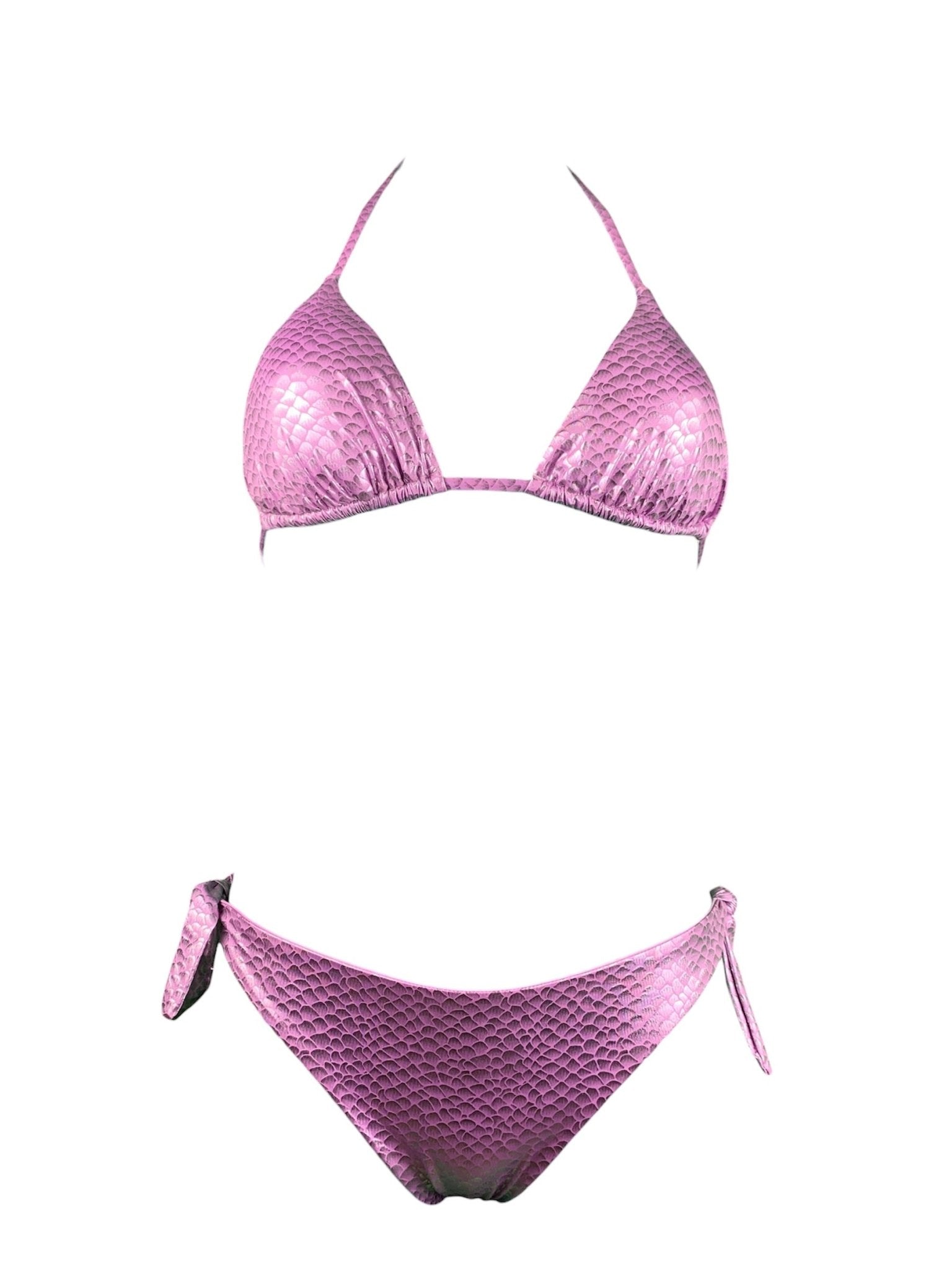 Genius Bikini Triangolo Pitone Genius Beachwear