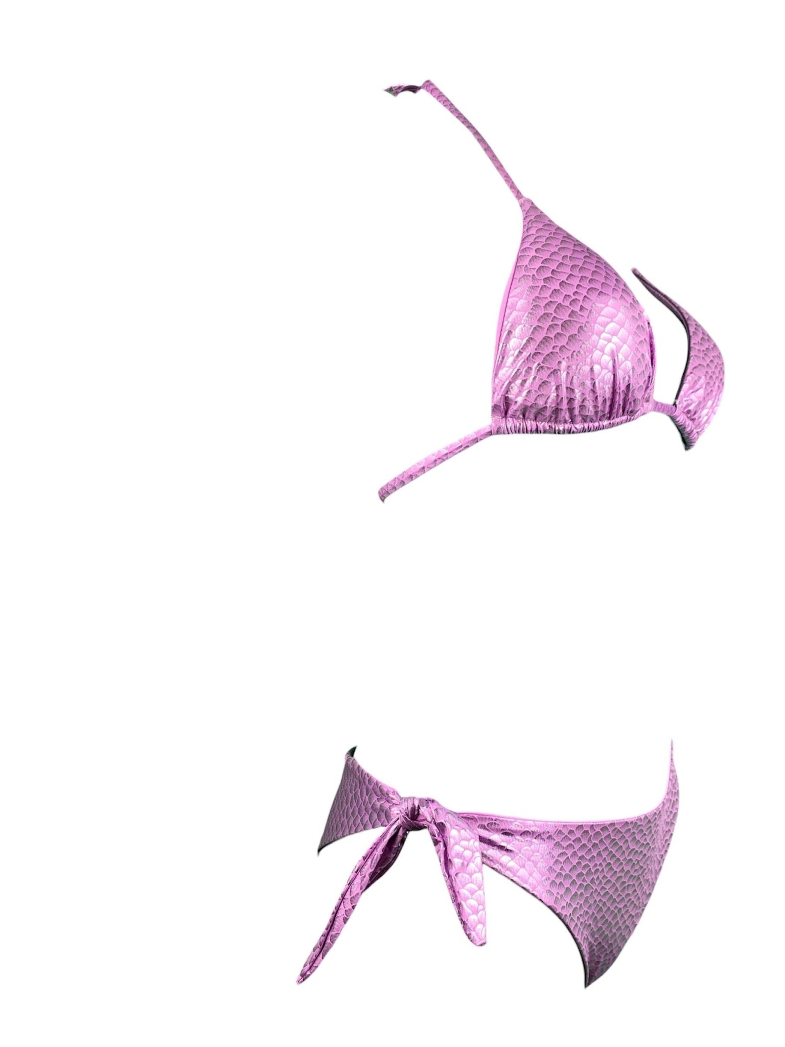 Genius Bikini Triangolo Pitone Genius Beachwear