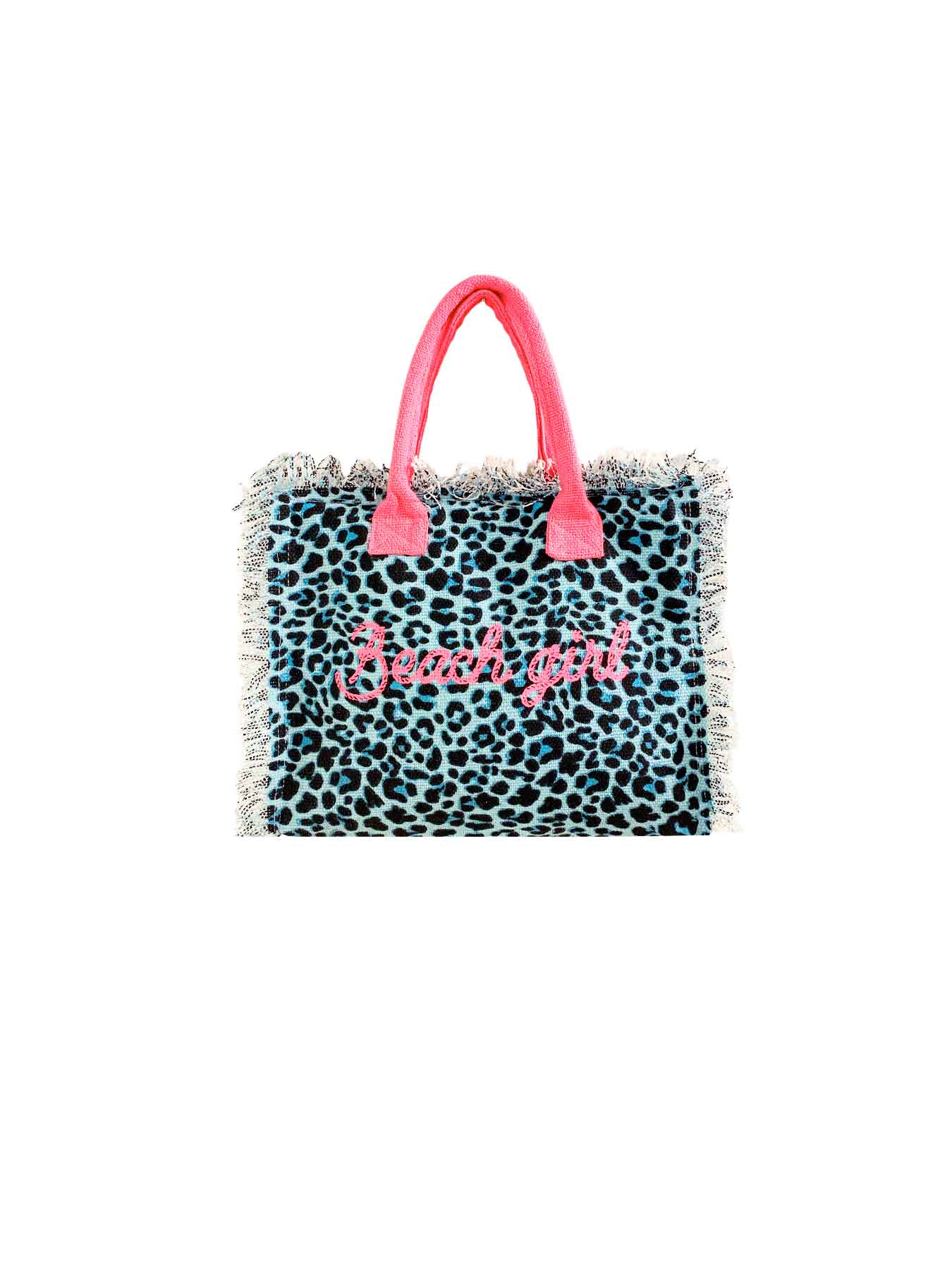 Lovely Beach Borsetta Mare Hand Bag Beach Girl New Leopard Lovely Beach