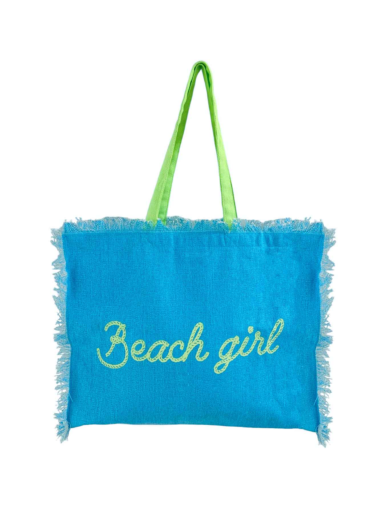 Set Borsa Mare Beach Girl + Telo Mare Bikini D'amare Riccione