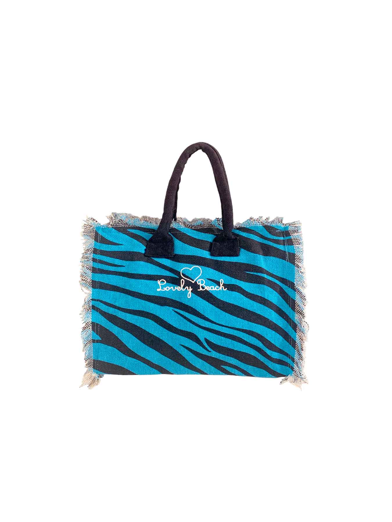 Lovely Beach Borsetta Mare Beach Girl Hand Bag New Zebra