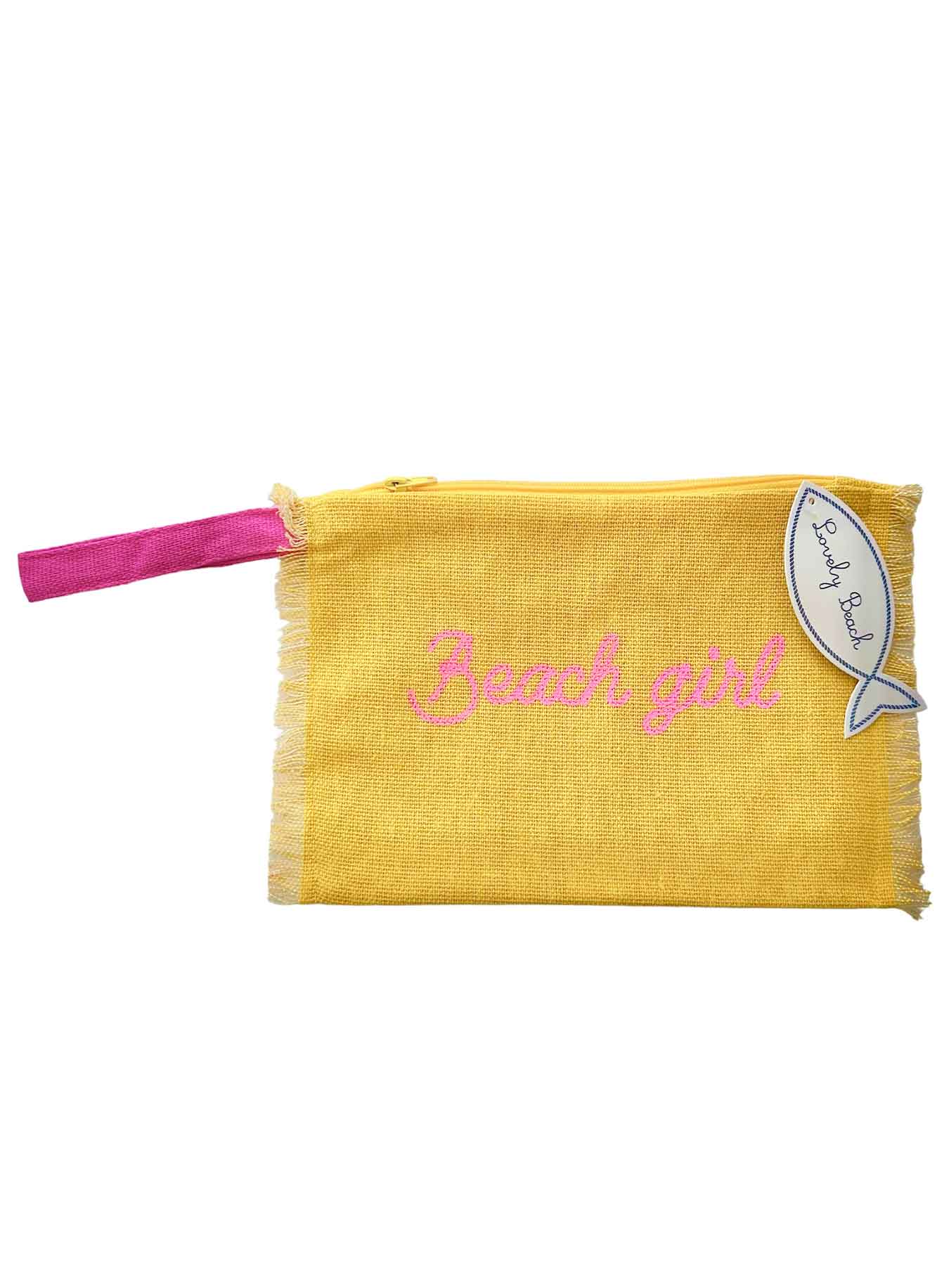 Lovely Beach Pochette Beach Girl Tinta Unita Colorama