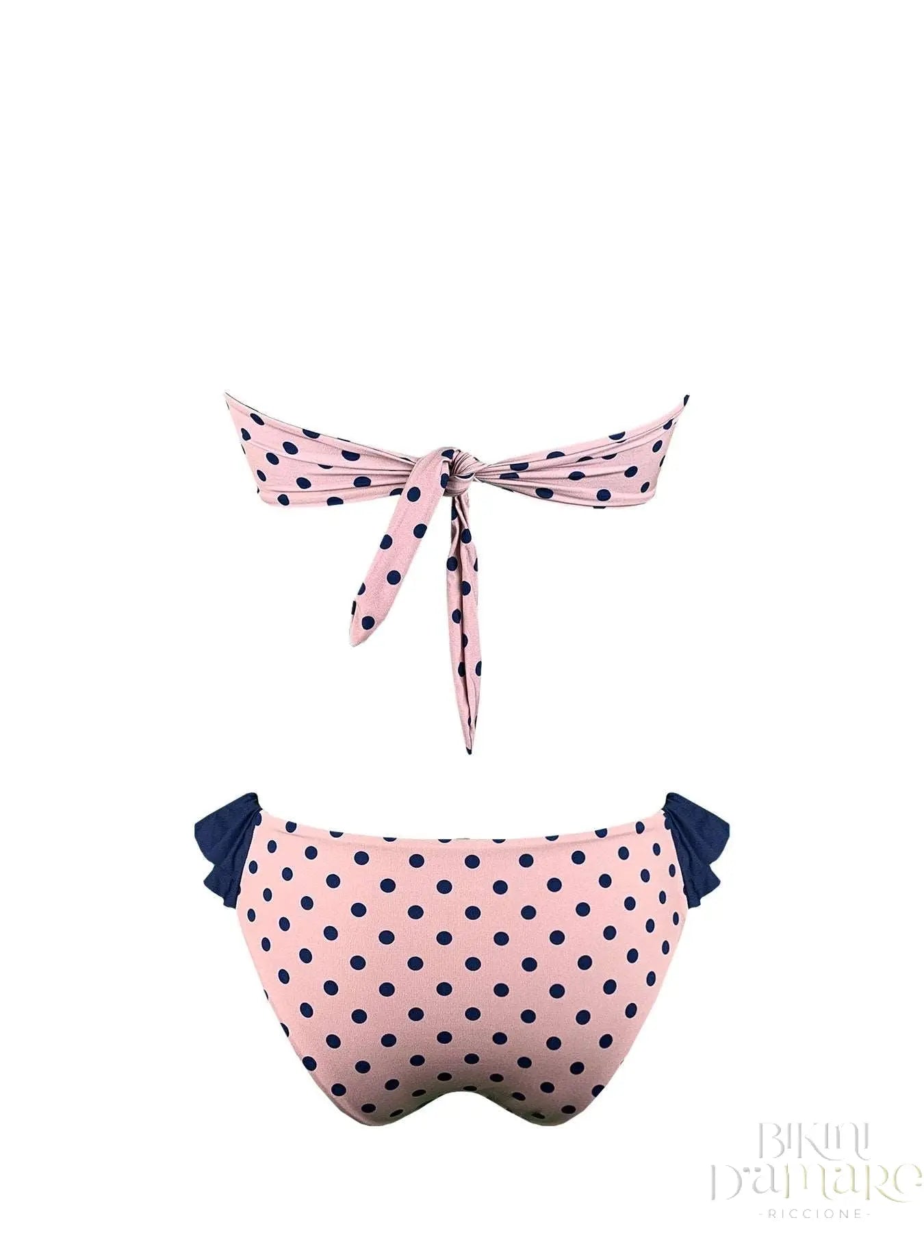 Bikini Fascia Balconcino Bettie Page Pois